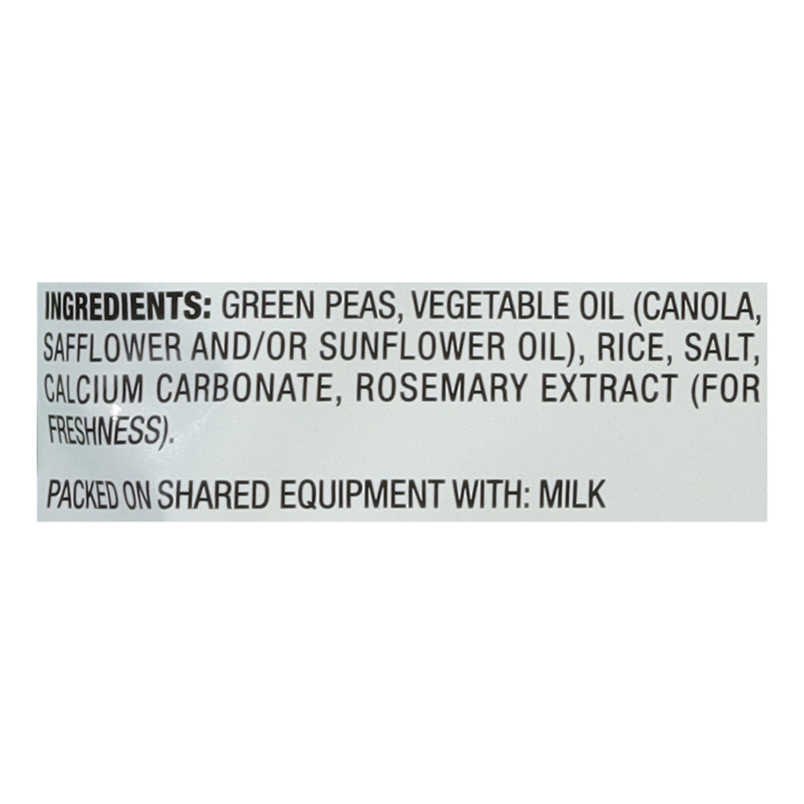 Harvest Snaps - Crisps Grn Pea Lghtly Slt - CS of 6-8.5 OZ