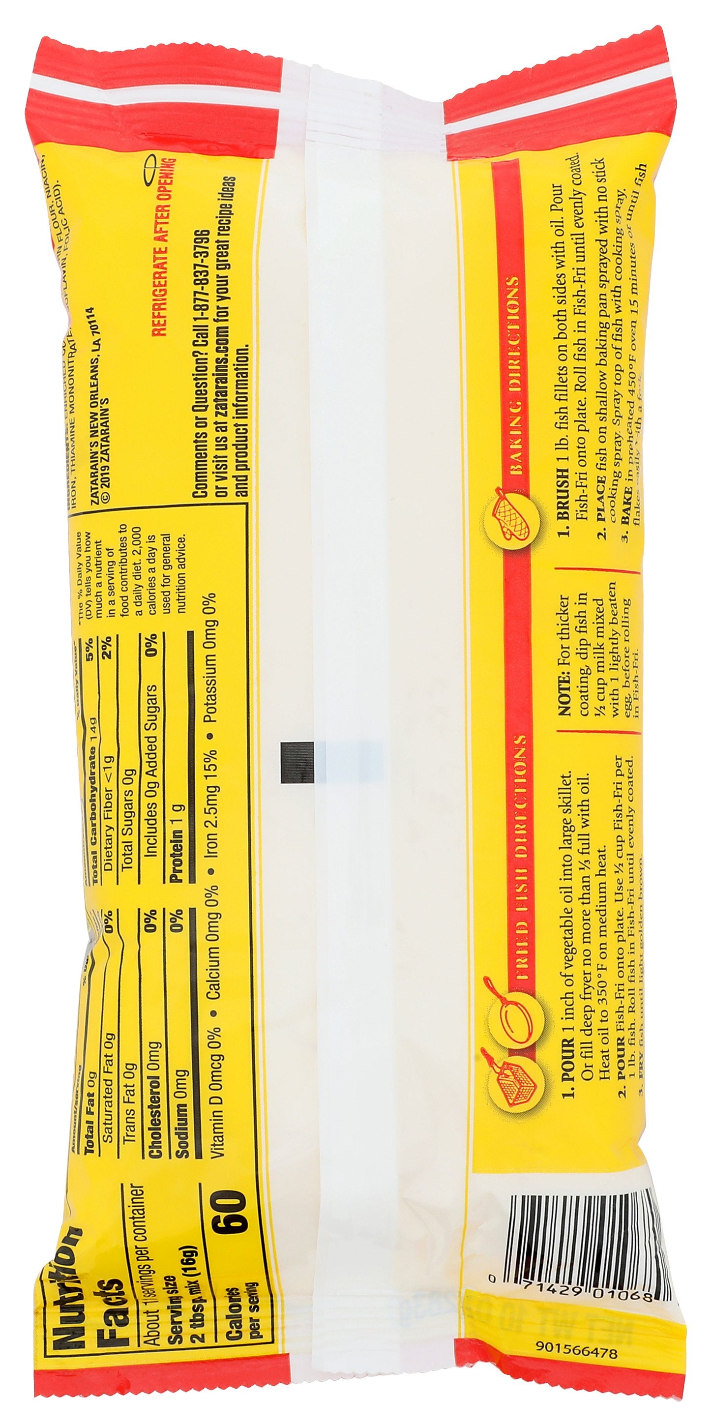ZATARAINS SSNNG FISH FRY WNDRFL - Case of 12