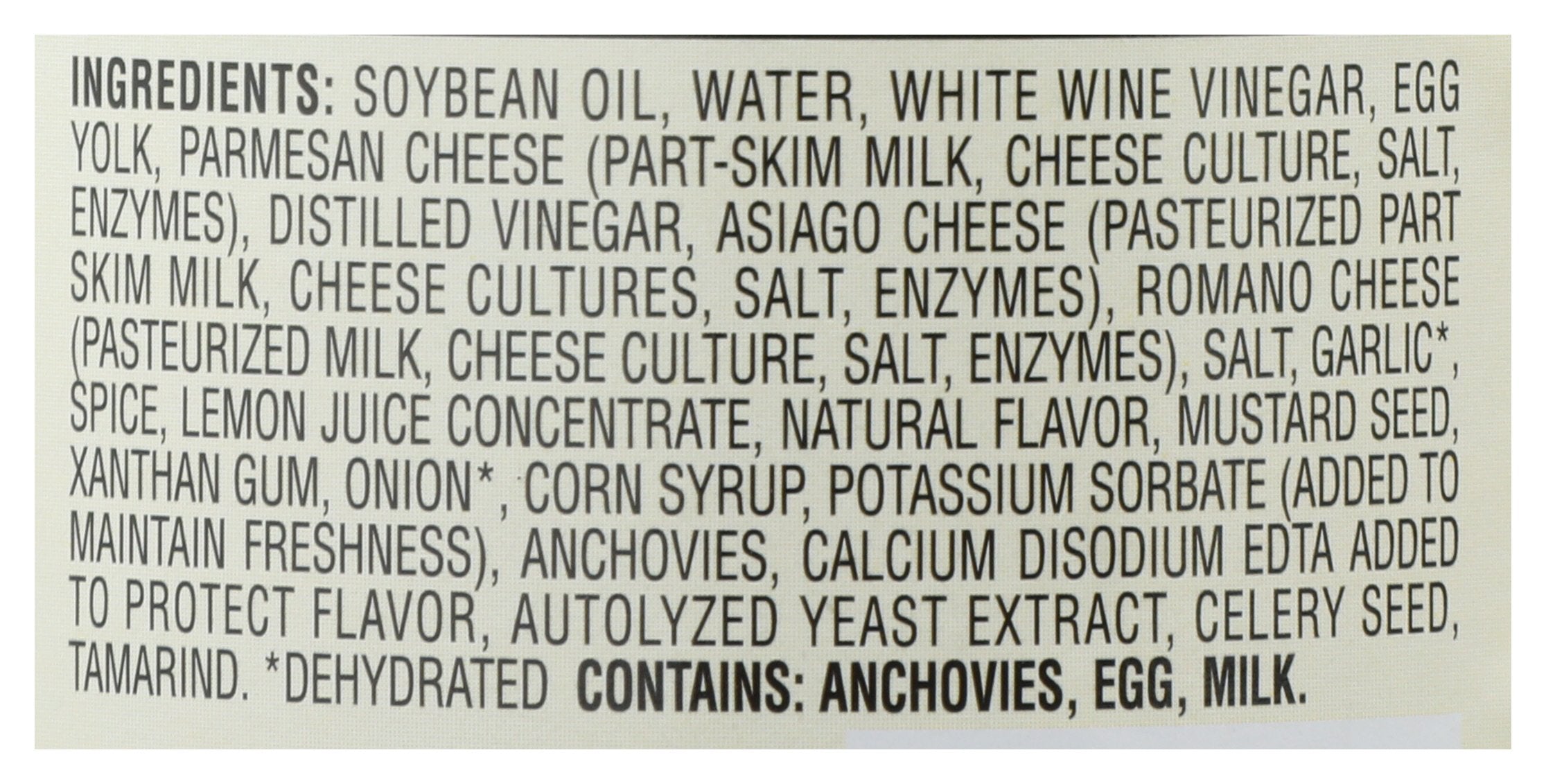 CARDINI DRESSING CAESAR 3 CHEESE - Case of 6