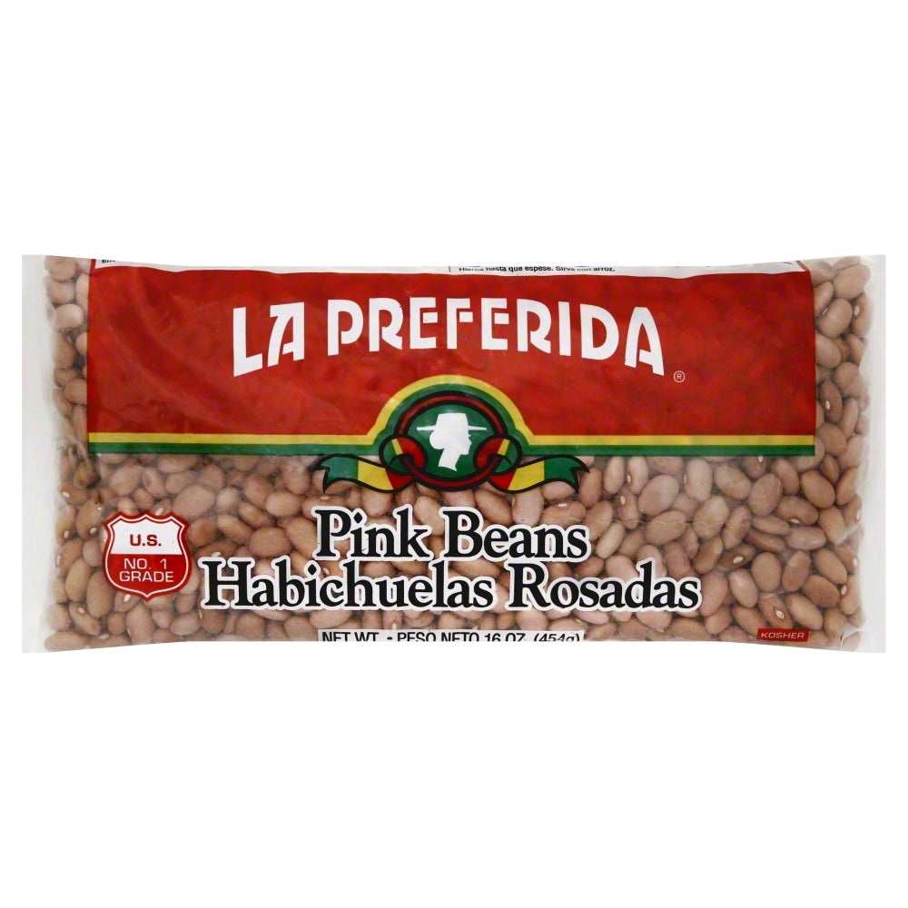 La Preferida Pink Beans - Case of 24 - 16 oz