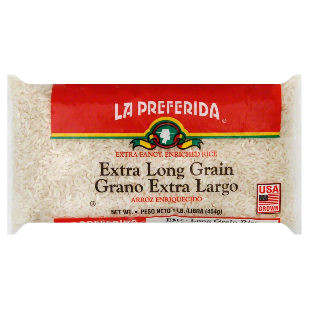 La Preferida Rice Extra Long Grain - Count of 24 - 16oz