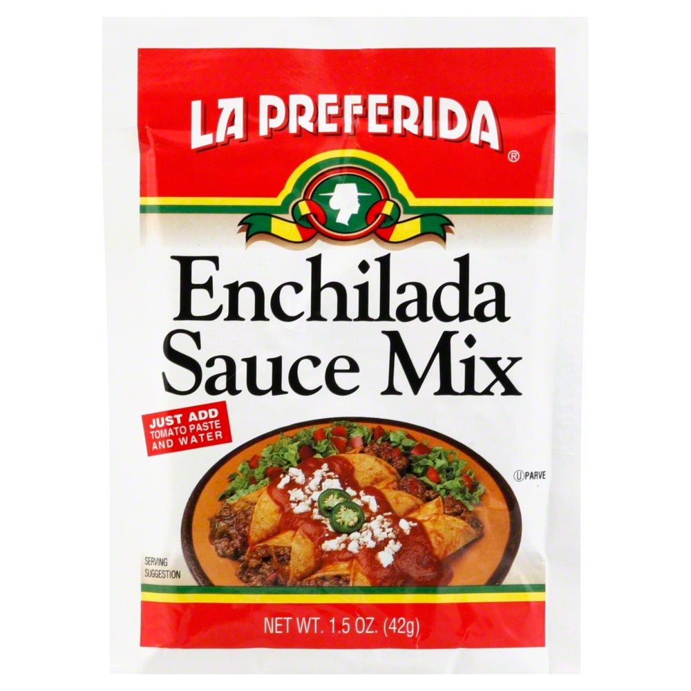 La Preferida Seasoning Mix Enchilada Sauce - Pack of 24 - 1.5 oz