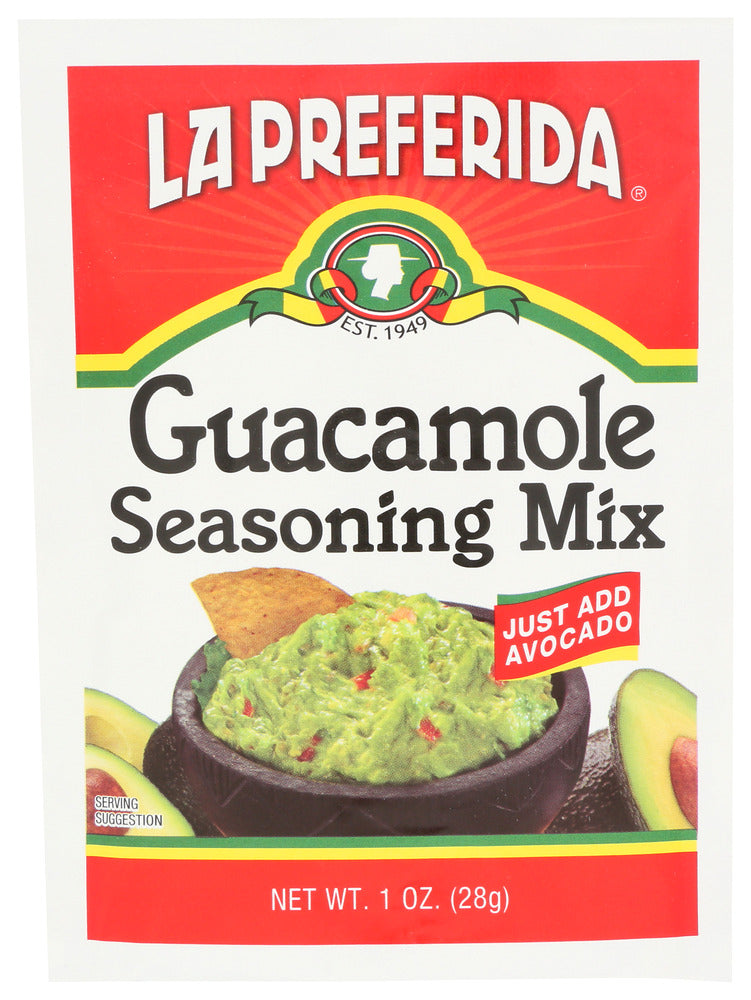 La Preferida Seasoning Mix Guacamole - Pack of 12 - 1 oz