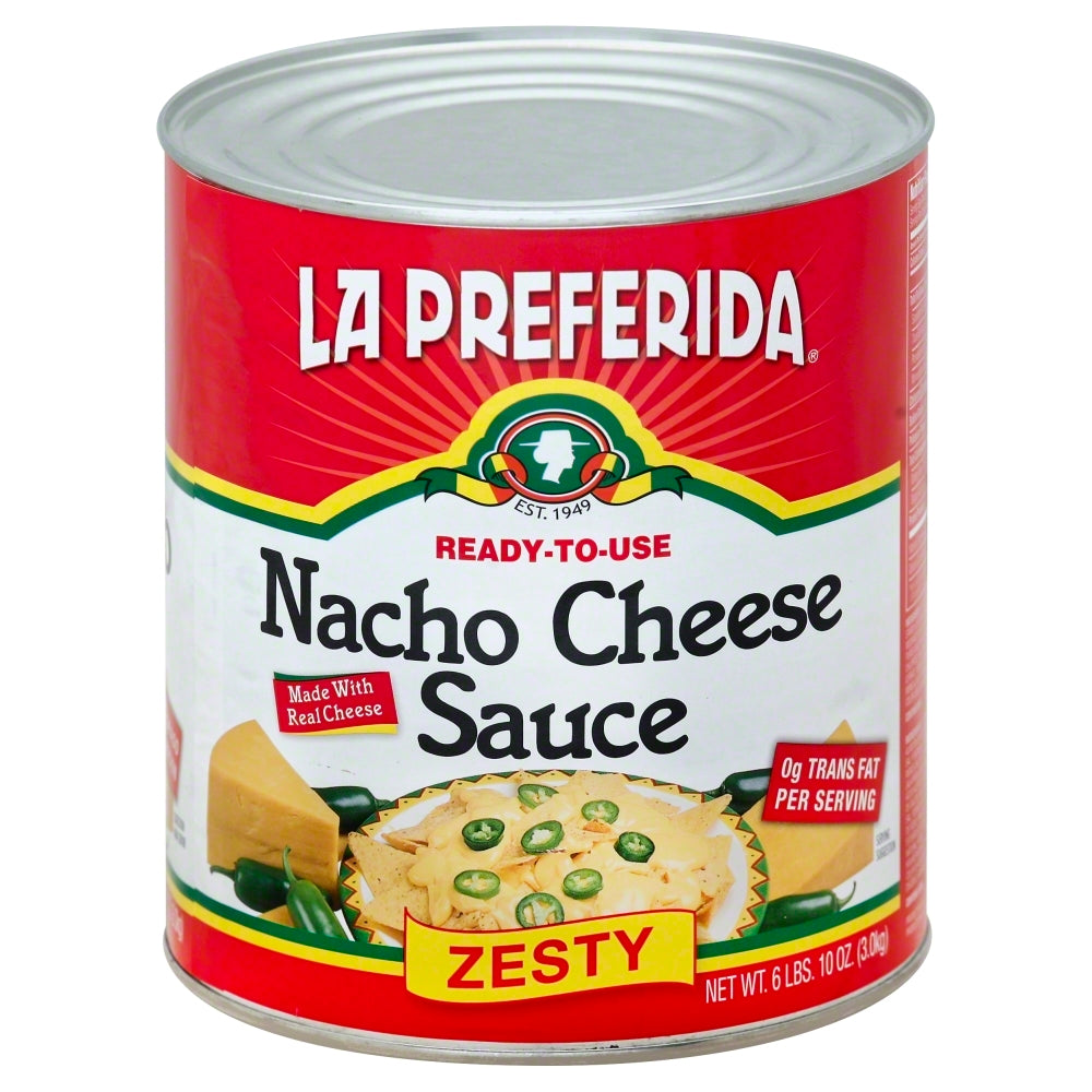 La Prederida Sauce Cheese Nacho - 10 oz (Pack of 6)