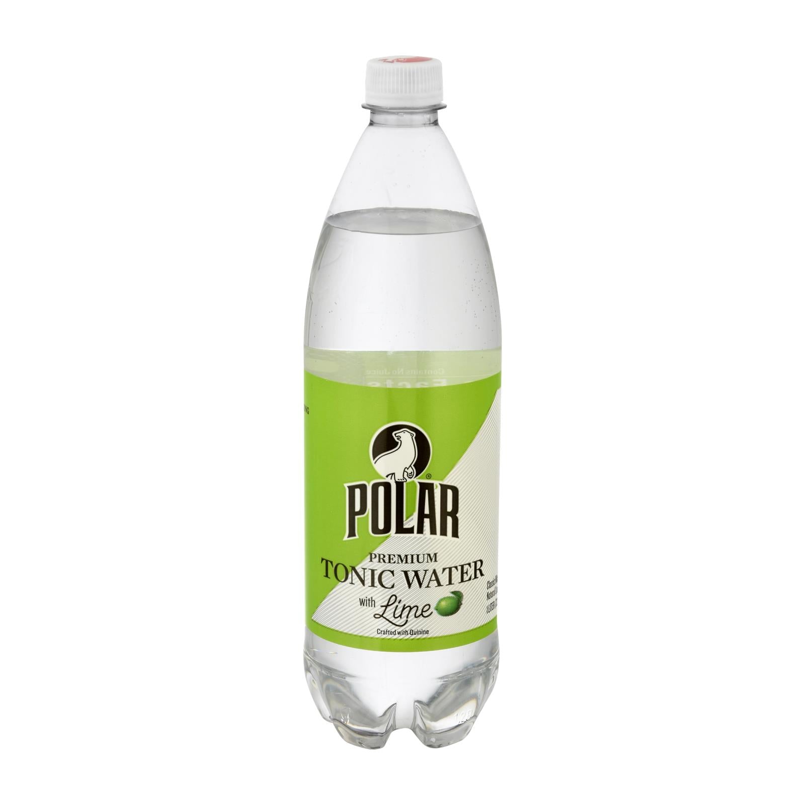 Polar Beverages Tonic - Lime - Case of 12 - 33.8 fl oz