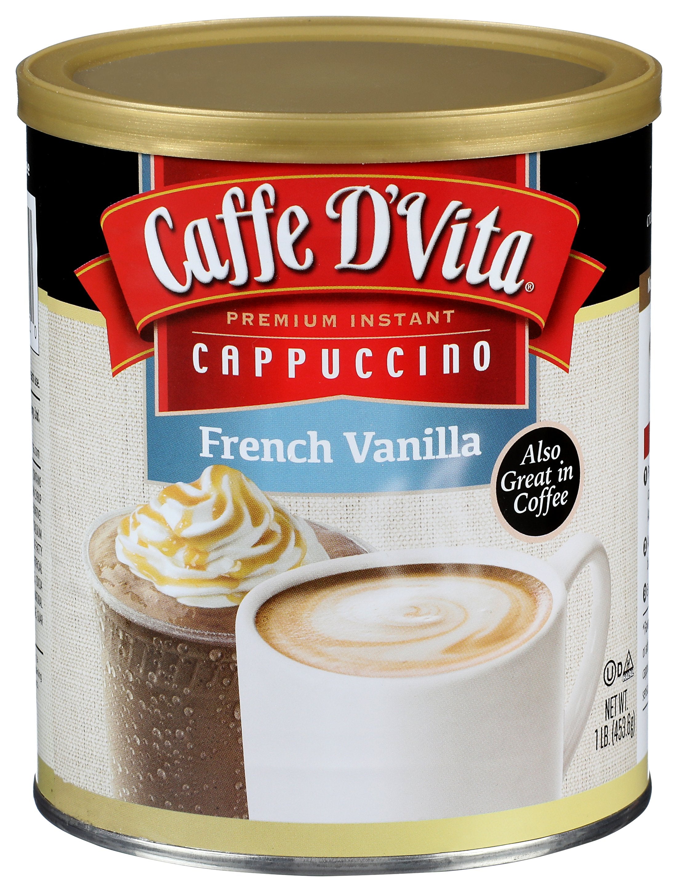 CAFFE D VITA CAPPUCCINO FRNCH VNLLA - Case of 6