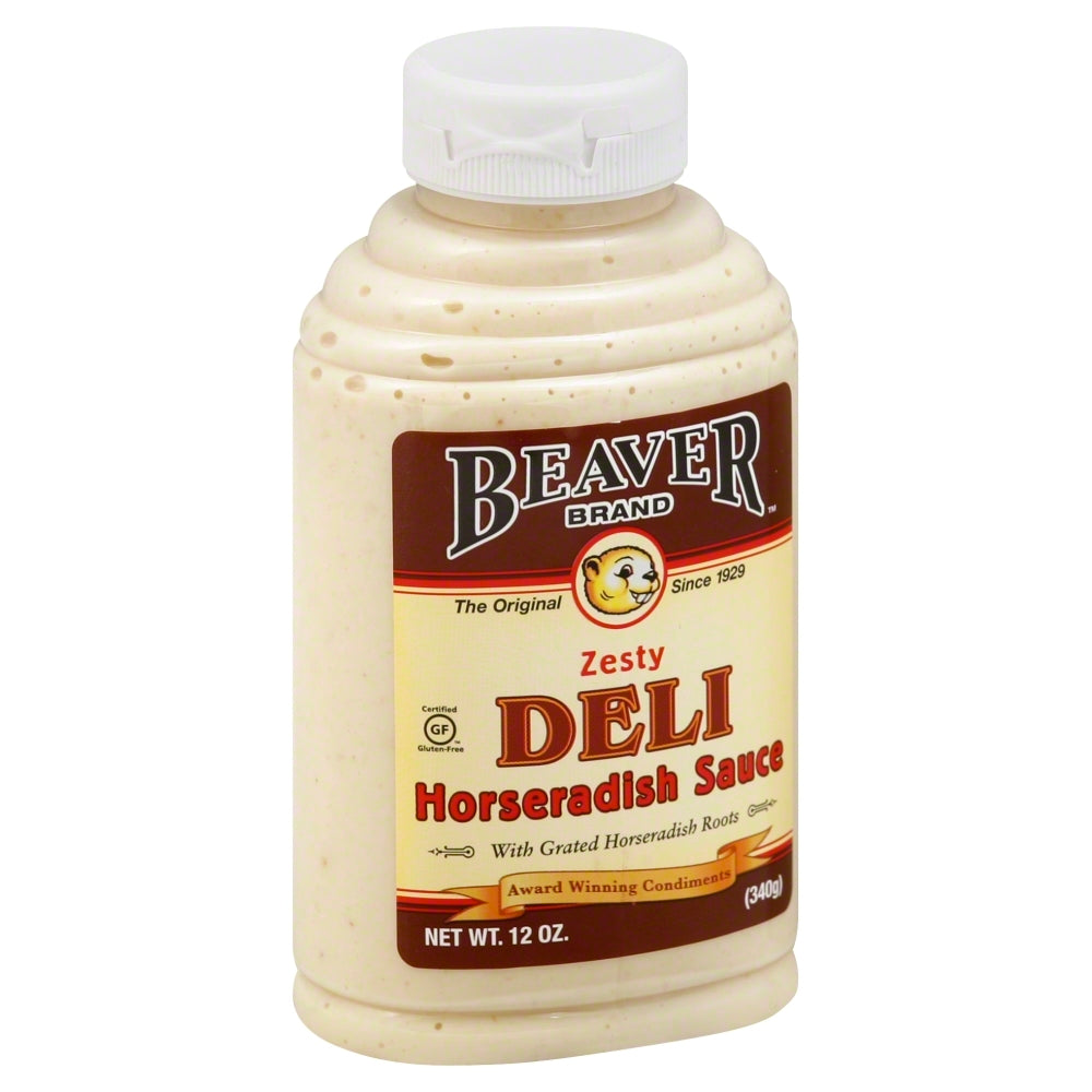 Beaver Deli Horseradish Sauce - Case of 6 - 12 oz