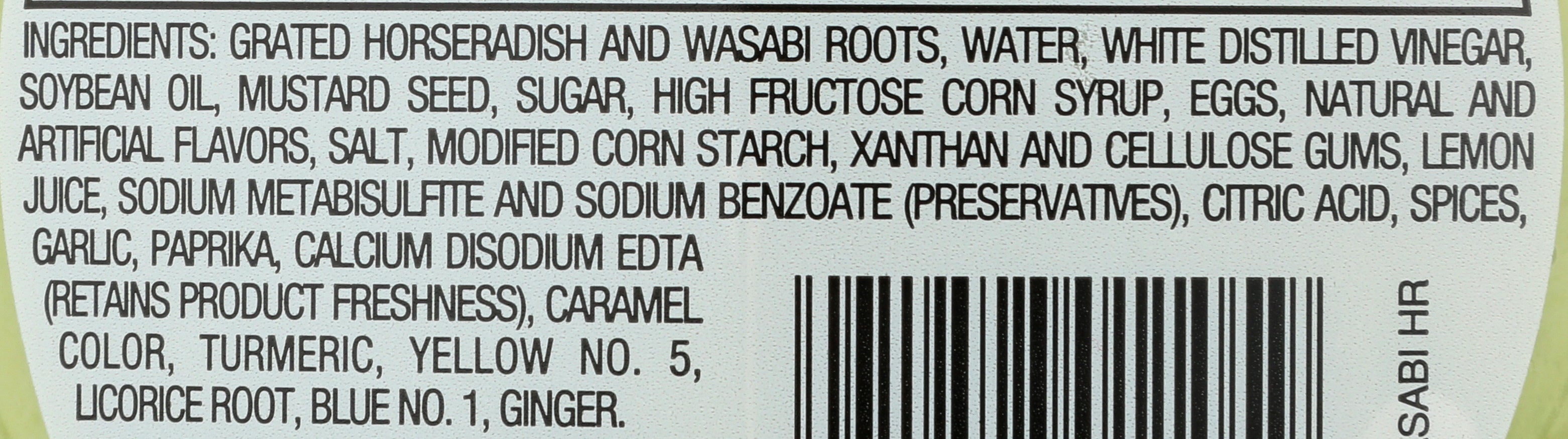 INGLEHOFFER HORSERADISH SQZ WASABI - Case of 6