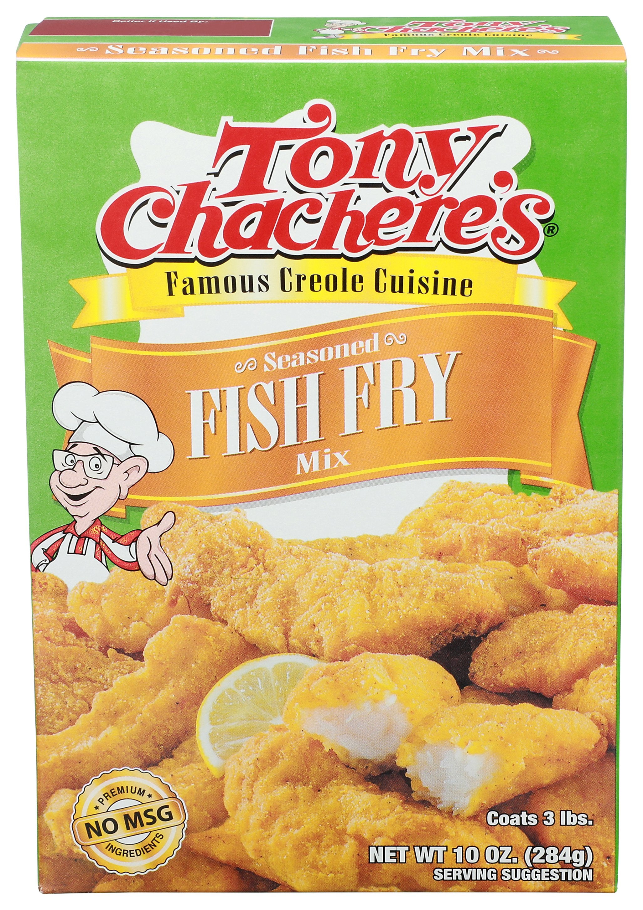 TONY CHACHERES MIX FISH FRY SEASONED - Case of 12
