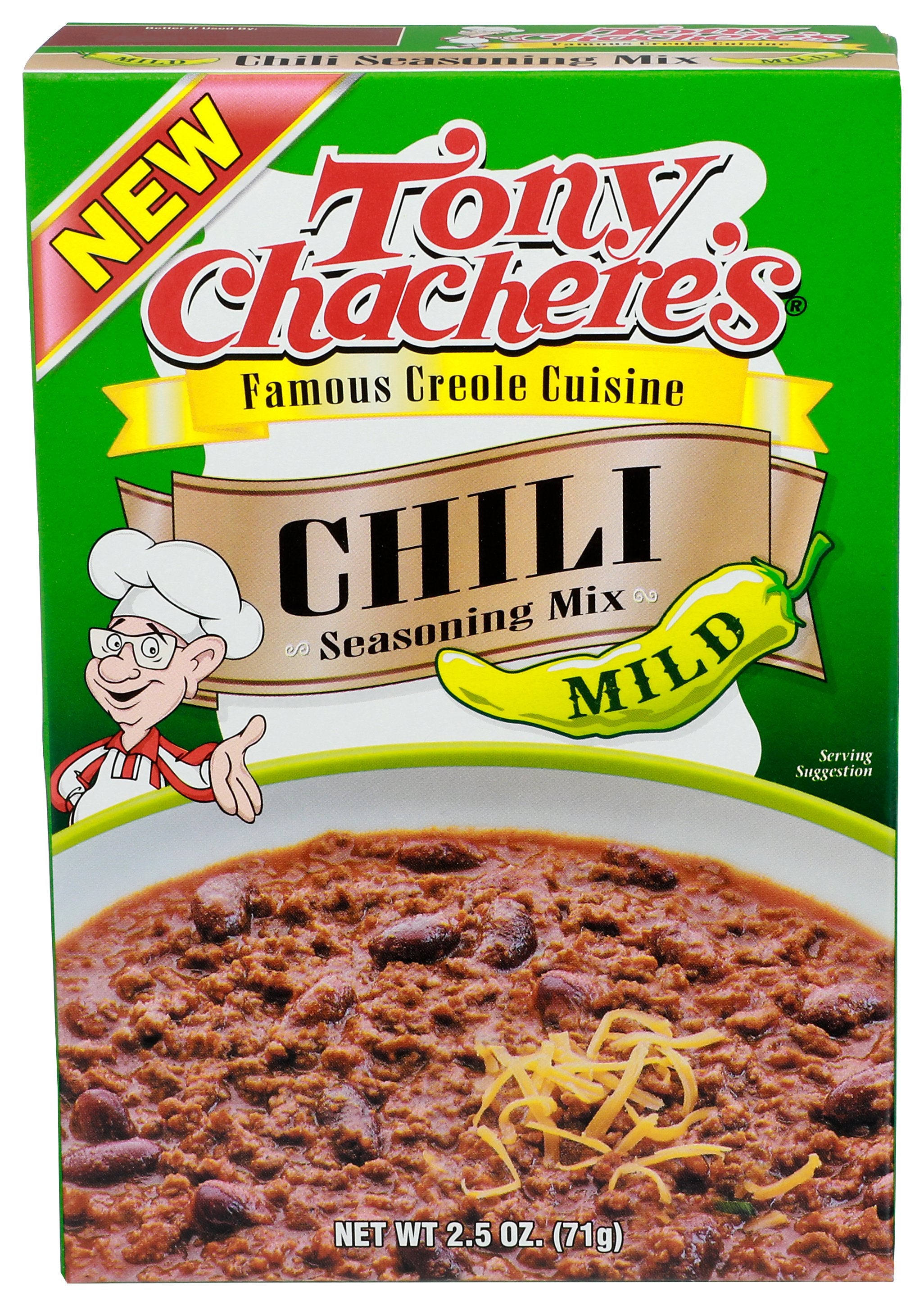 TONY CHACHERES MIX MILD CHILI - Case of 12