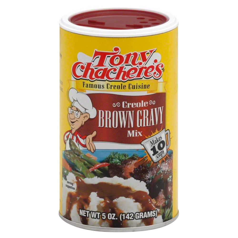 Tony Chachere's Brown Gravy Mix 5 oz - Case of 6