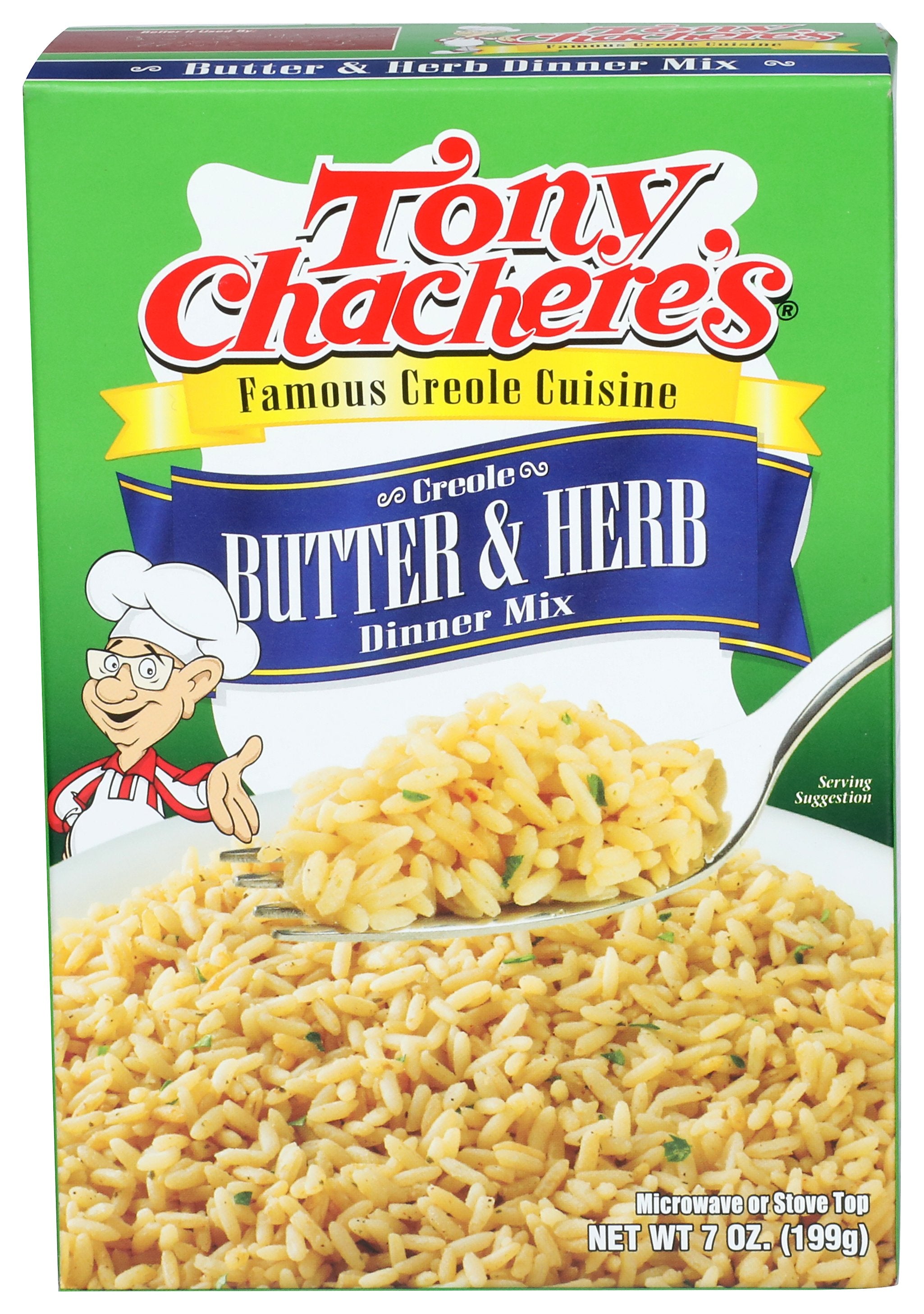 TONY CHACHERES RICE DNR CREOLE BTTR HERB - Case of 12