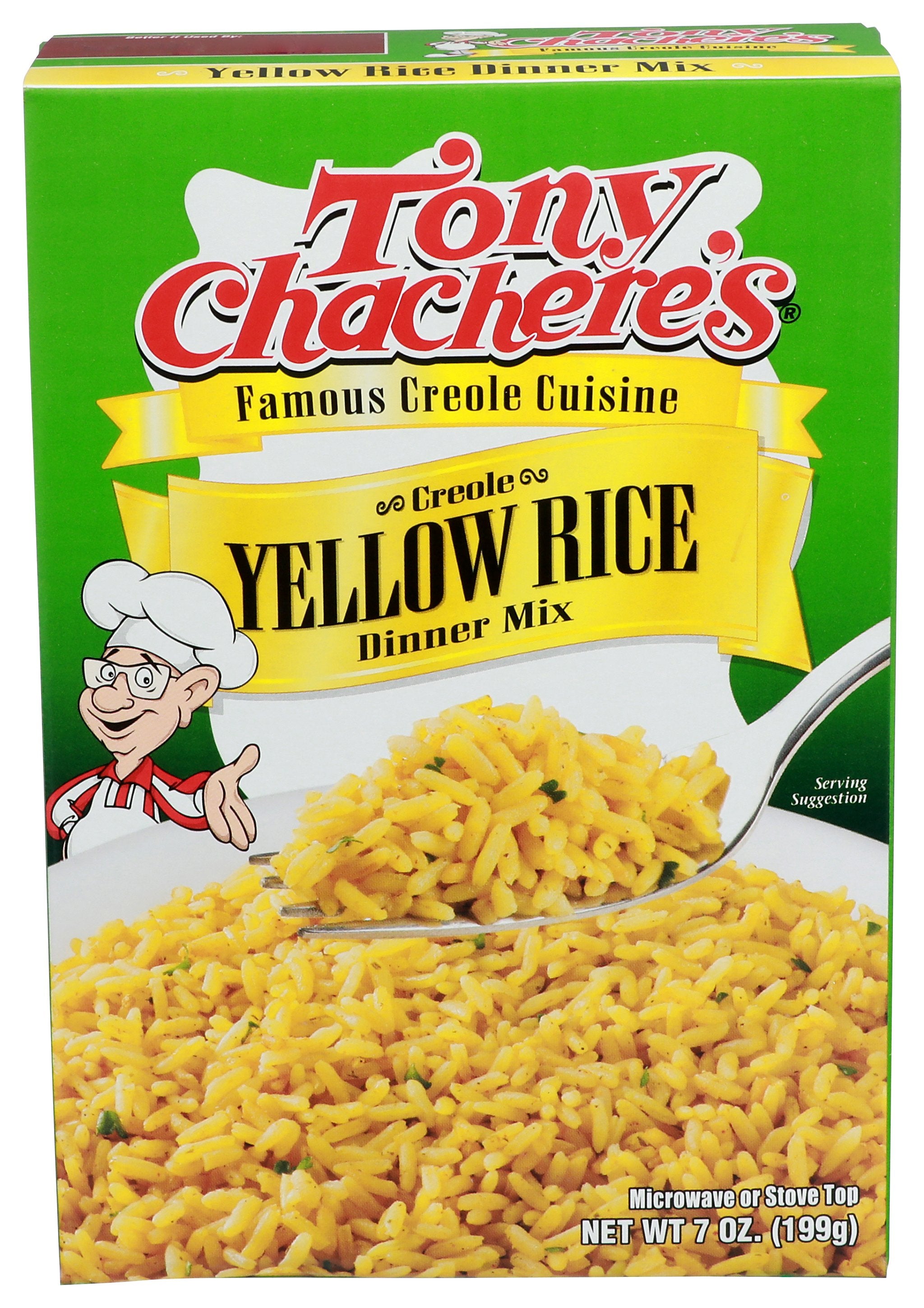 TONY CHACHERES RICE DNR CREOLE YELLOW - Case of 12