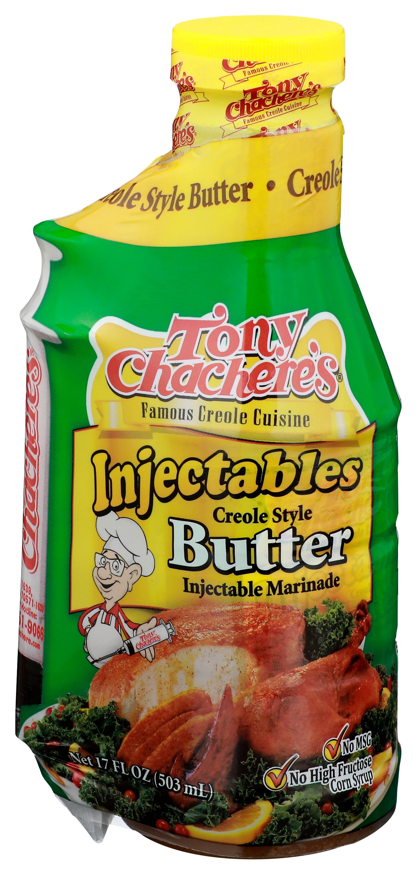 TONY CHACHERES MARINADE & INJ BTTR REGULAR - Case of 6