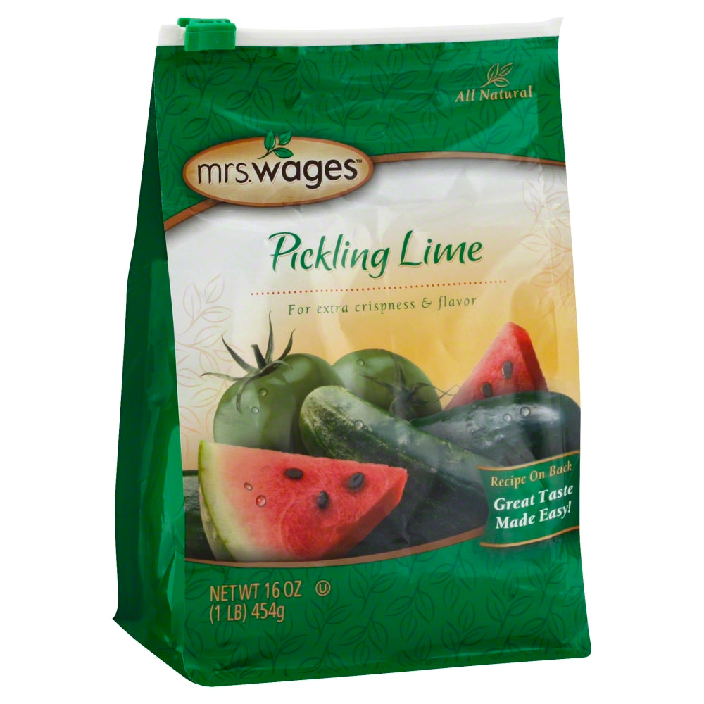 Mrs. Wages Pickling Lime 16 oz 1 pk - Case of 6