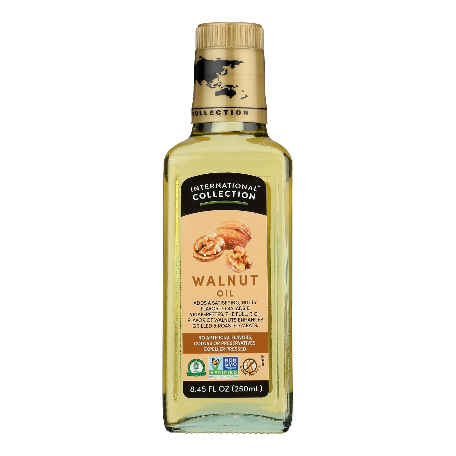 International Collection Walnut Oil - Case of 6 - 8.45 Fl oz.