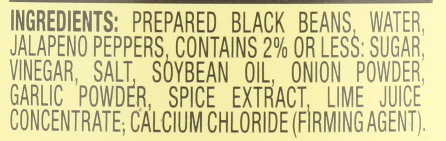 KUNERS BEAN BLACK JLPNO - Case of 12