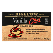 Load image into Gallery viewer, Bigelow Tea Tea - Chai Vanilla - Case Of 6 - 20 Bag