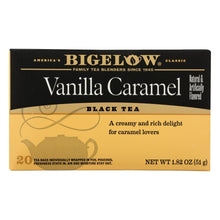 Load image into Gallery viewer, Bigelow Tea Vanilla Caramel Black Tea - Case Of 6 - 20 Bags