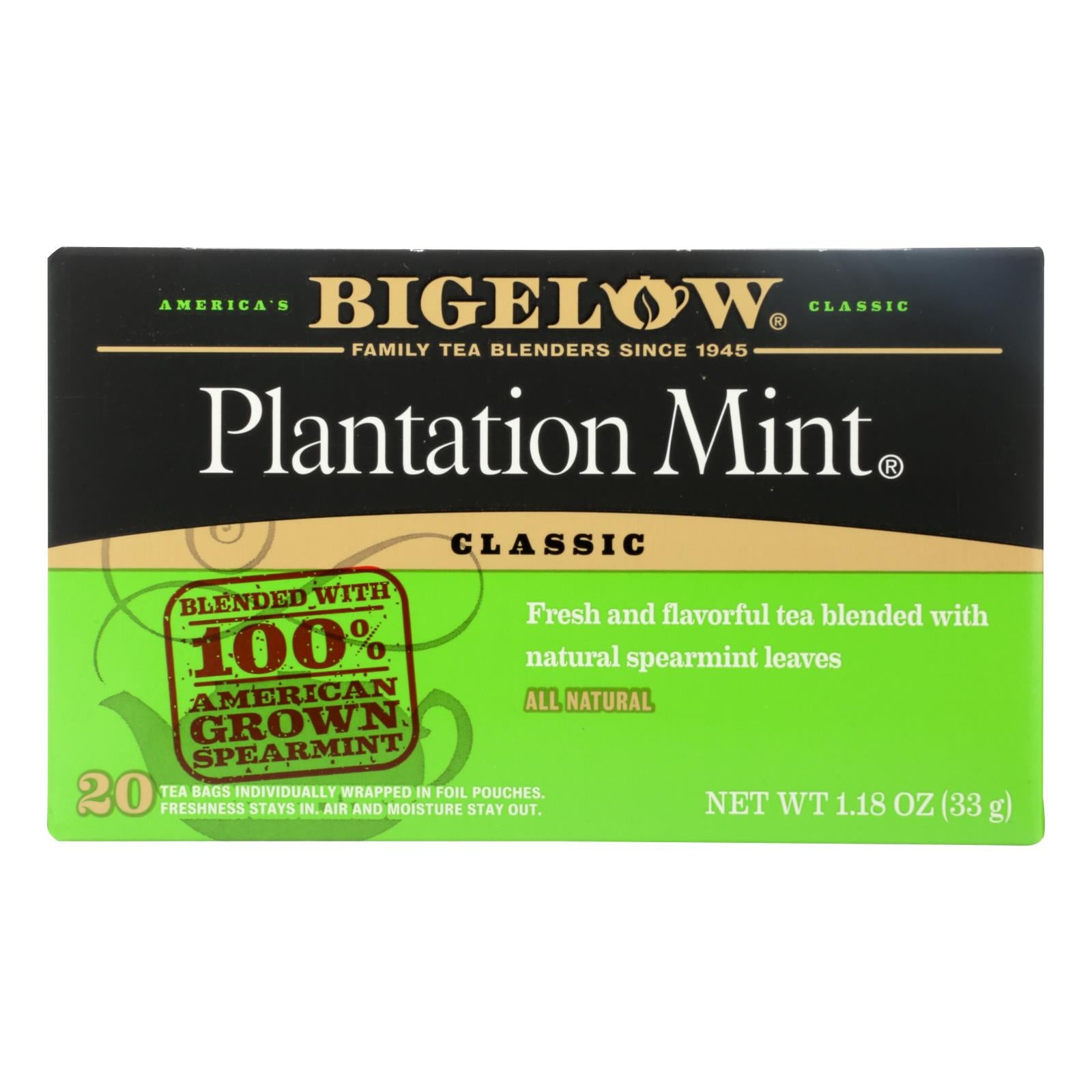 Bigelow Tea - Tea Perfectly Mint - Case Of 6-20 Bag