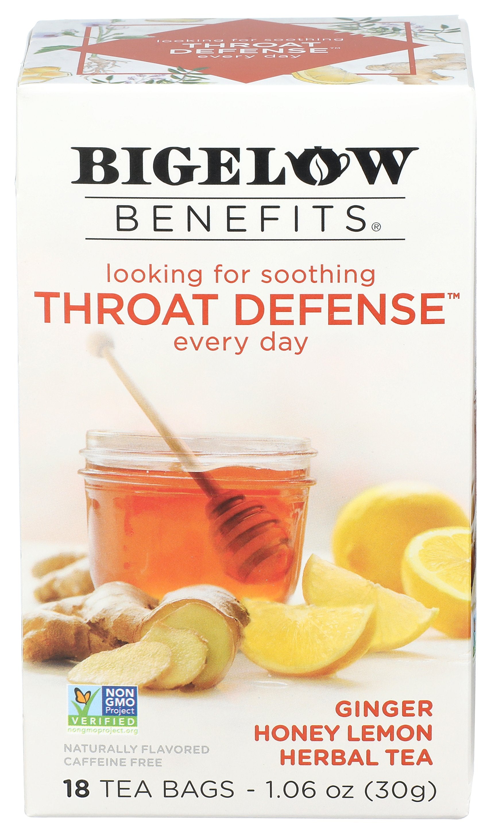 BIGELOW TEA THROAT DEFENSE 18 BG - Case of 6