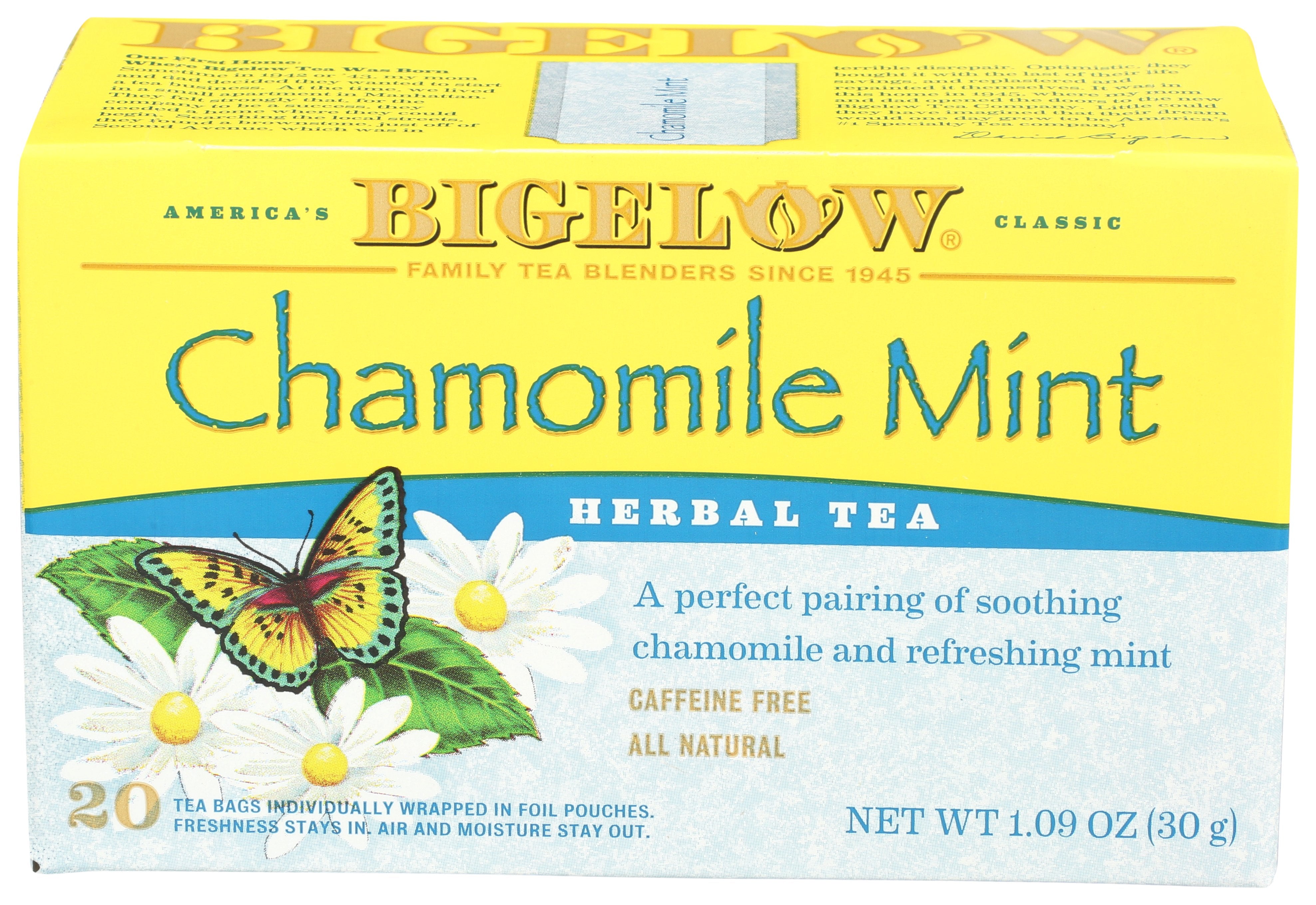 BIGELOW TEA CHAMOMILE MINT 20BG - Case of 6