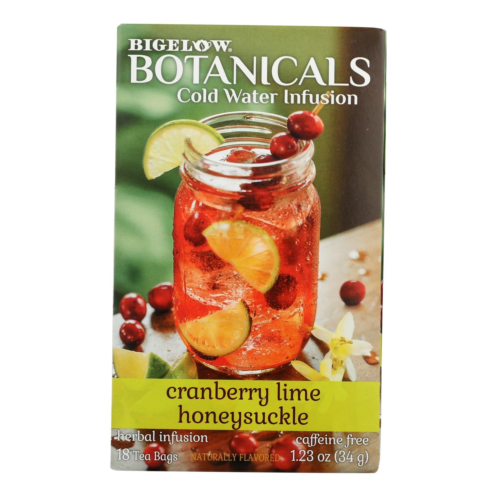 Bigelow Botanicals - Tea Cranberry Lime Hnysckl - Case of 6-18 BAG