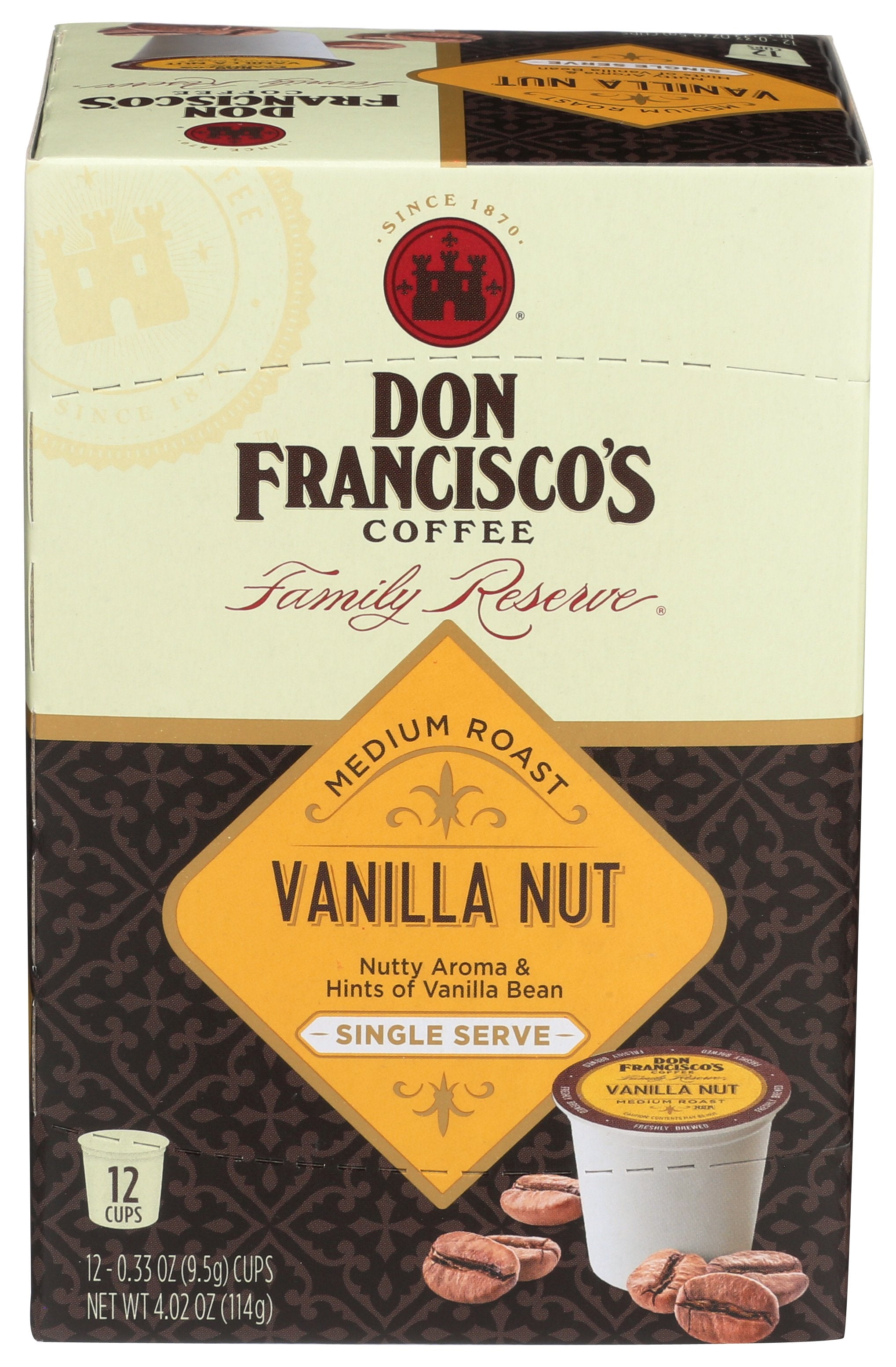 DON FRANCISCO COFFEE VANILLA NT SS - Case of 6