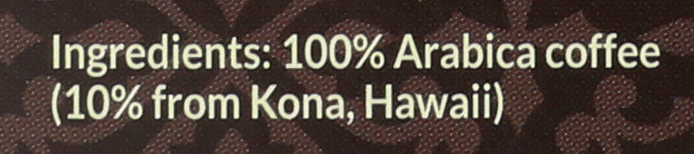 DON FRANCISCO COFFEE KONA BLND SS - Case of 6
