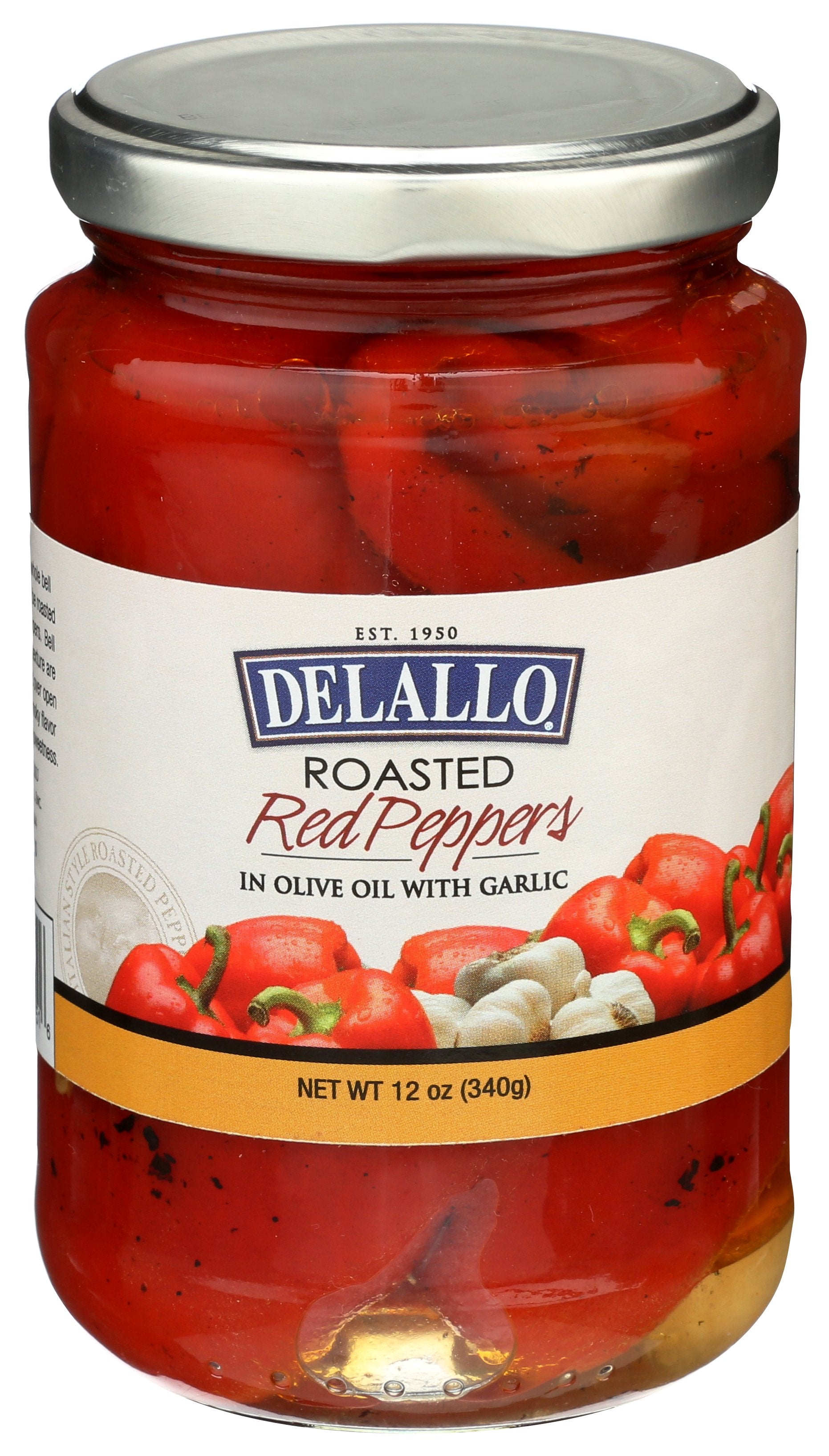 DELALLO PEPPER RED RSTD GARLIC - Case of 12