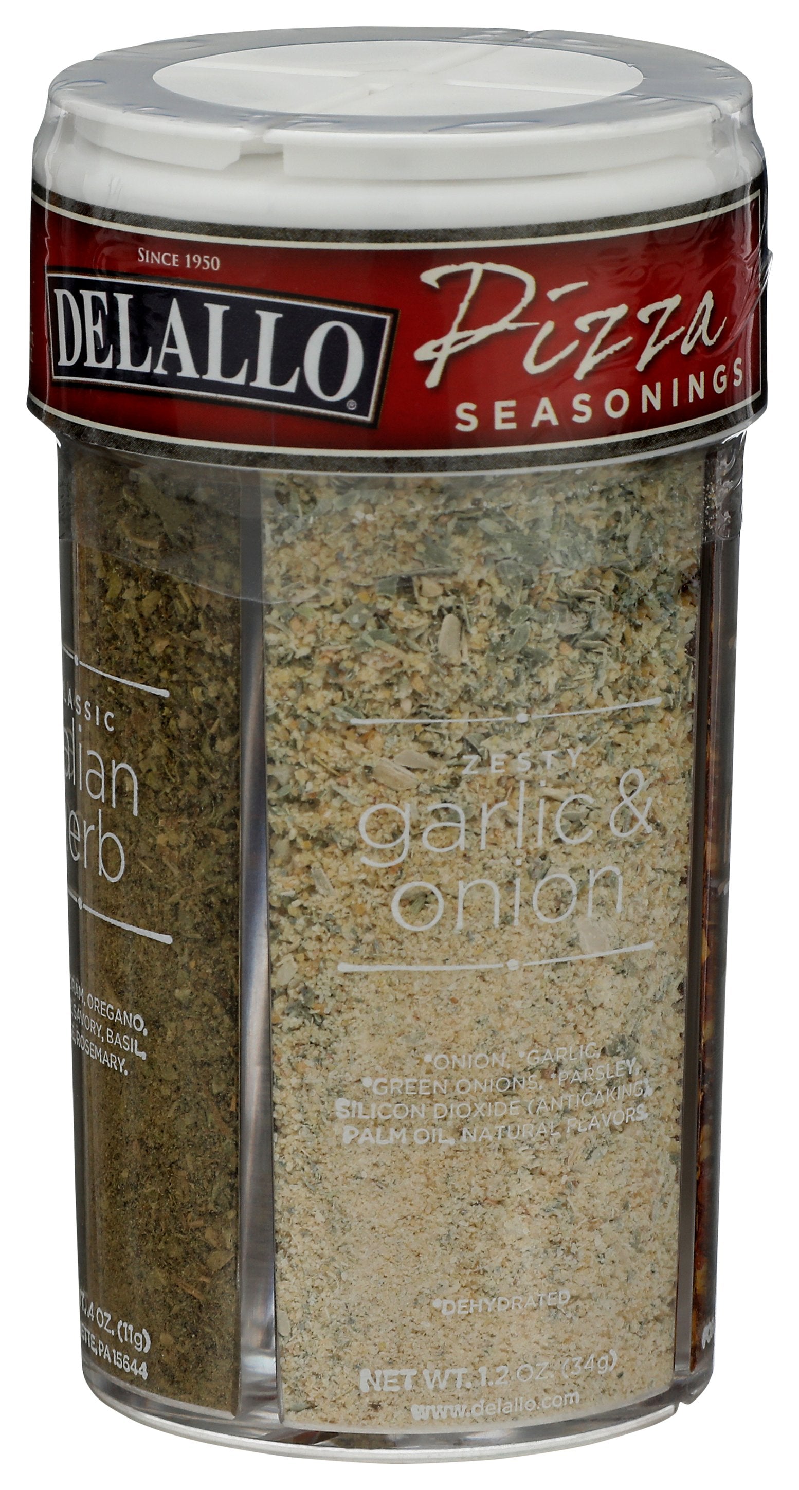 DELALLO SEASONING PIZZA 4VRTY - Case of 12