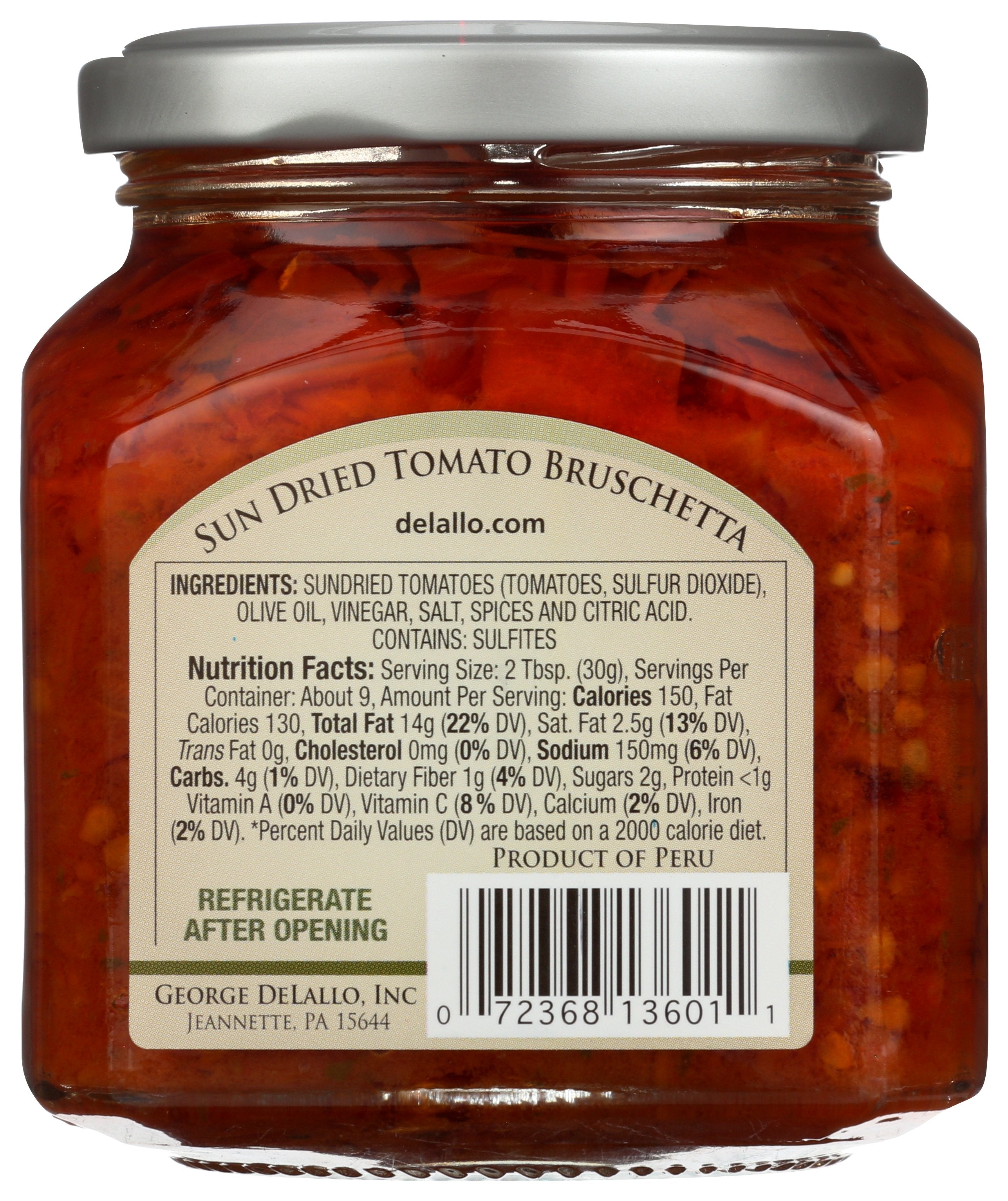 DELALLO BRUSCHETTA SUNDRD TMO - Case of 6