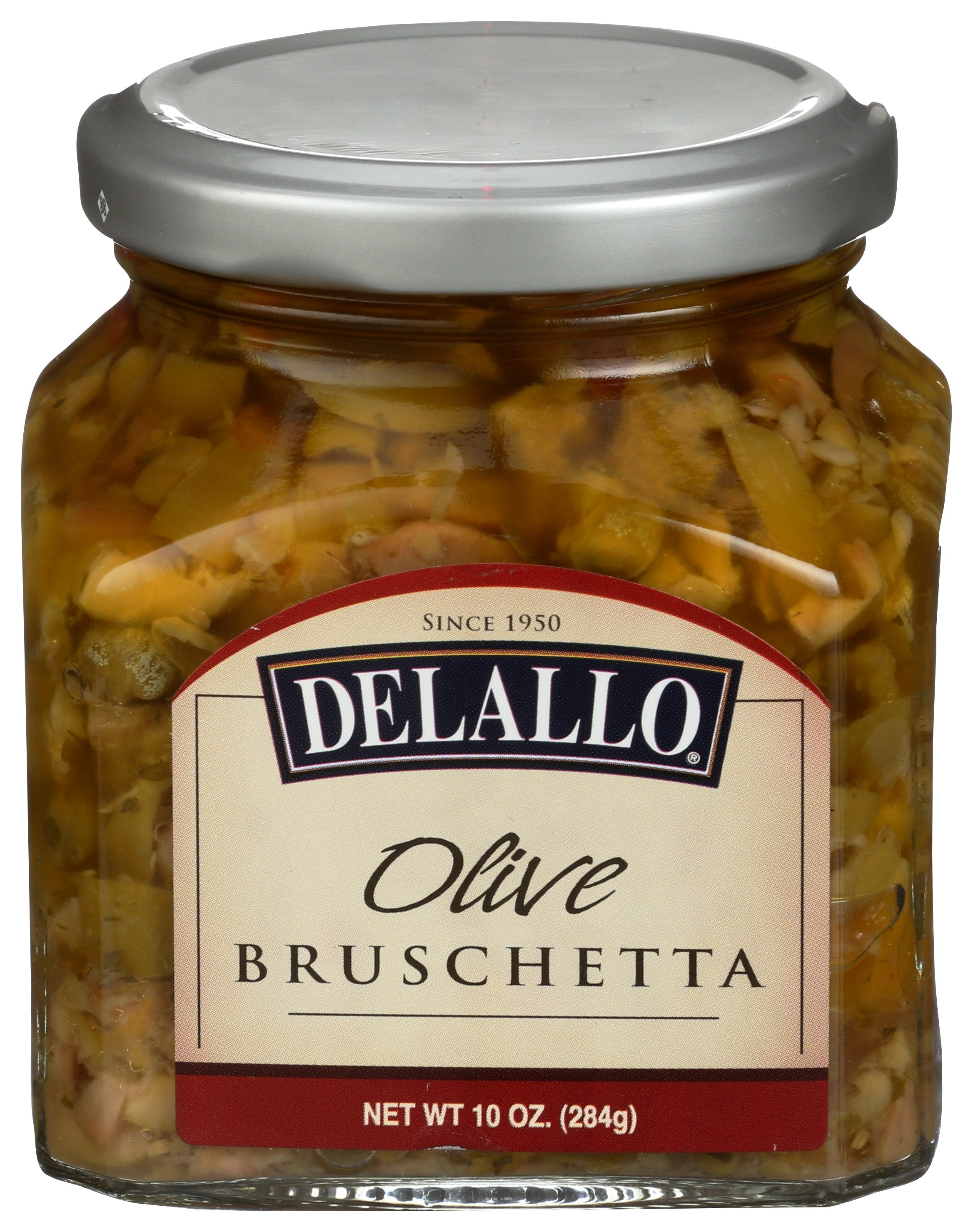 DELALLO BRUSCHETTA OLIVE - Case of 6 [OLIVE BRUSCHETTA - 10 OZ]