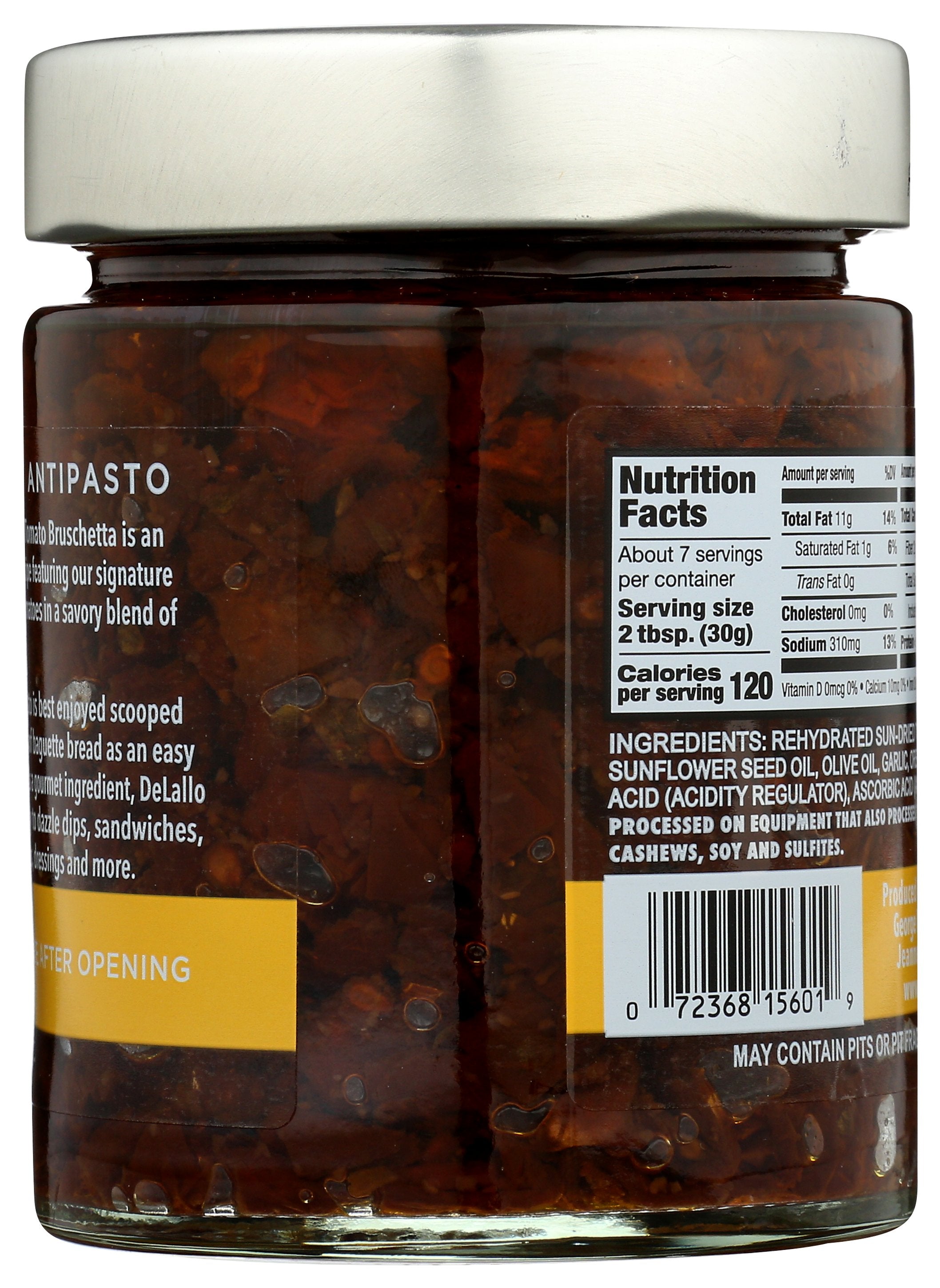 DELALLO BRUSCHETTA SUNDRIED TOMTO - Case of 6