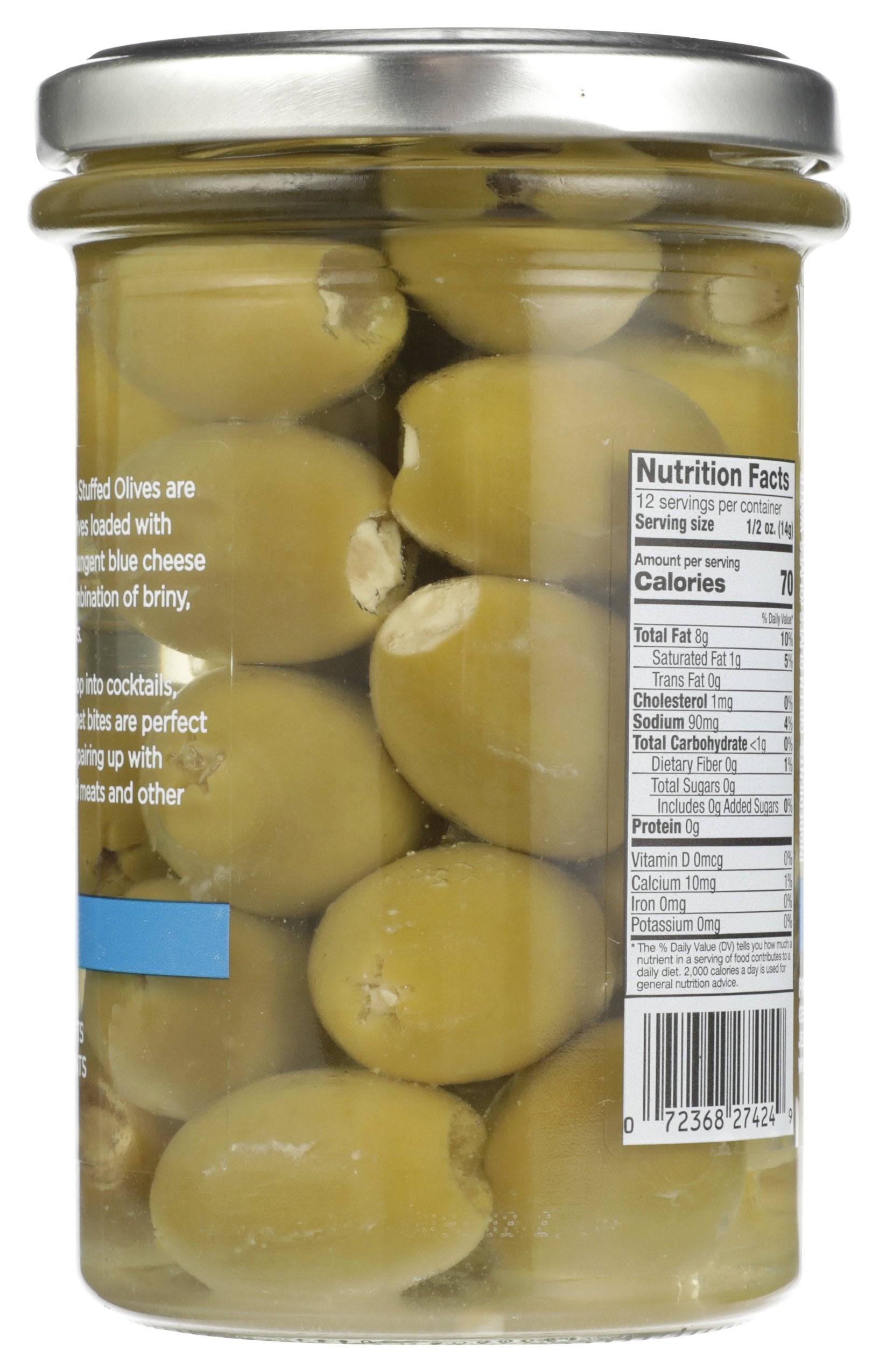 DELALLO OLIVE BLU CHEESE STFFD - Case of 6