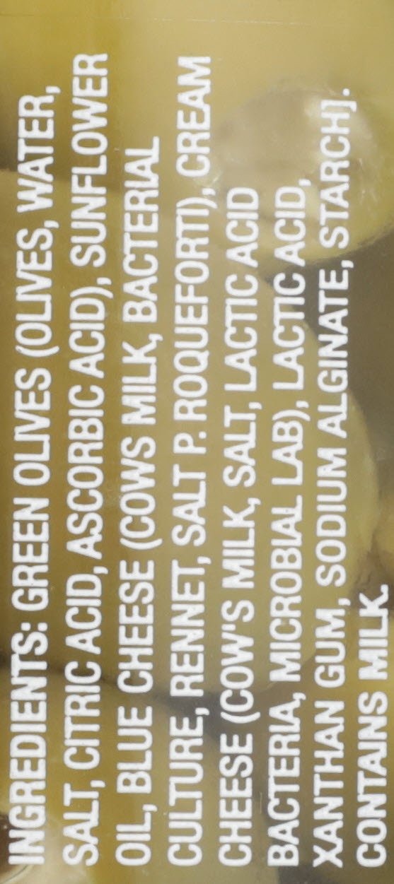 DELALLO OLIVE BLU CHEESE STFFD - Case of 6