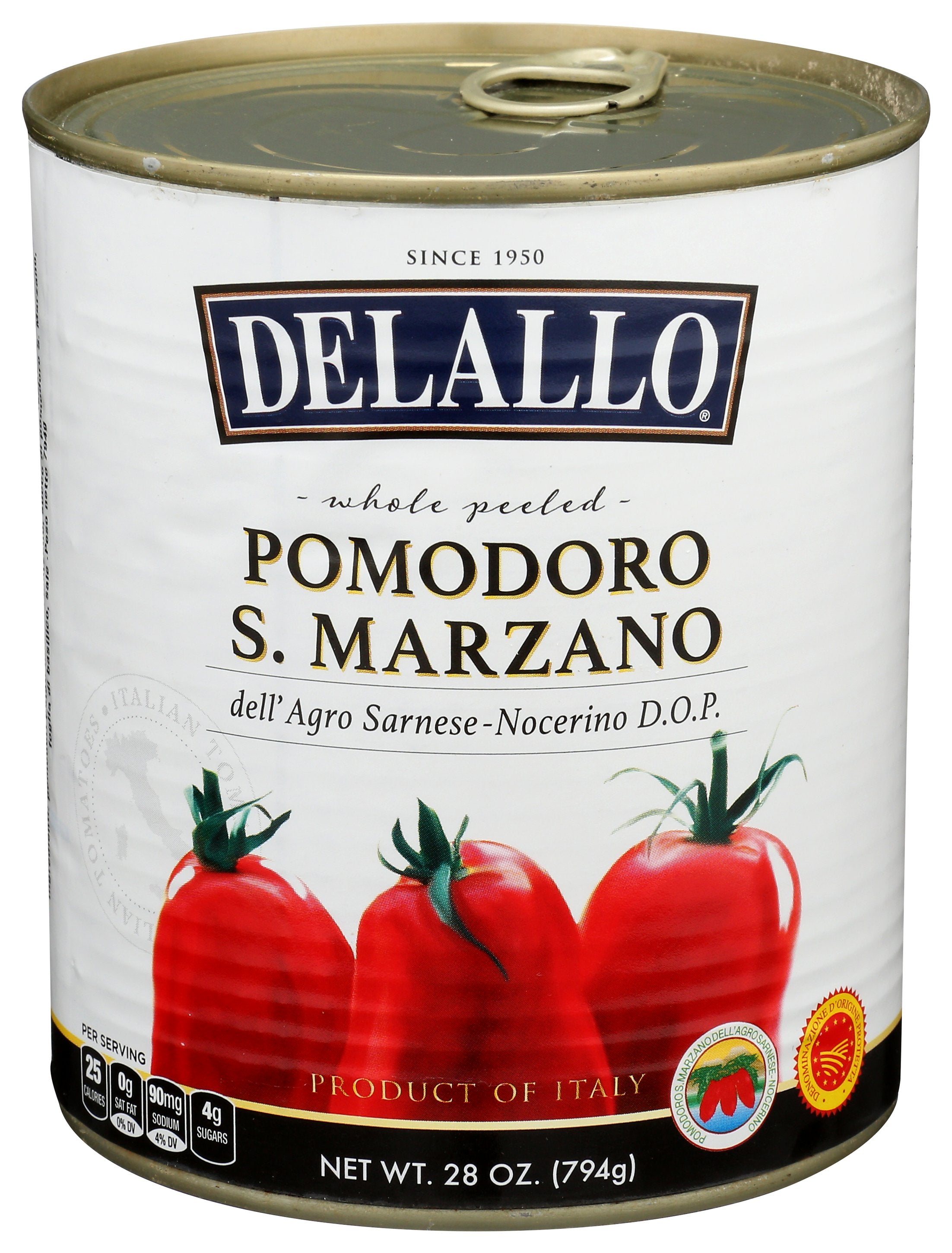 DELALLO TOMATO IMPORT MARZANO - Case of 6