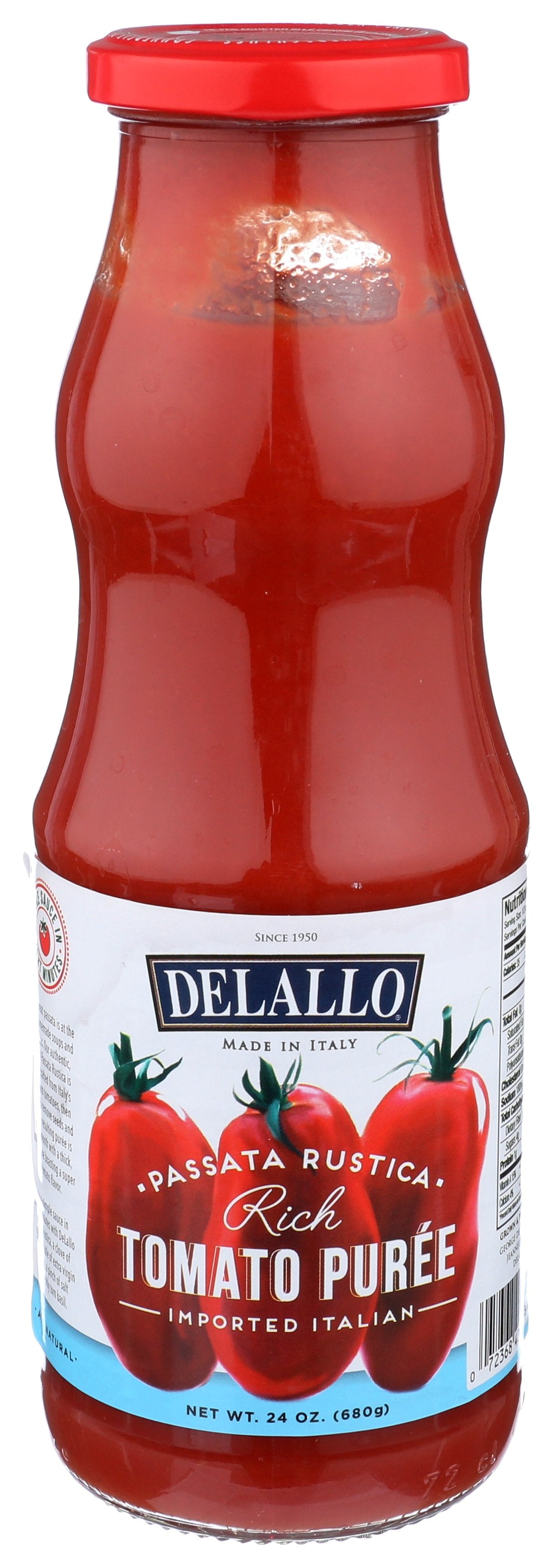 DELALLO PASSATA TOMATO PUREE - Case of 6