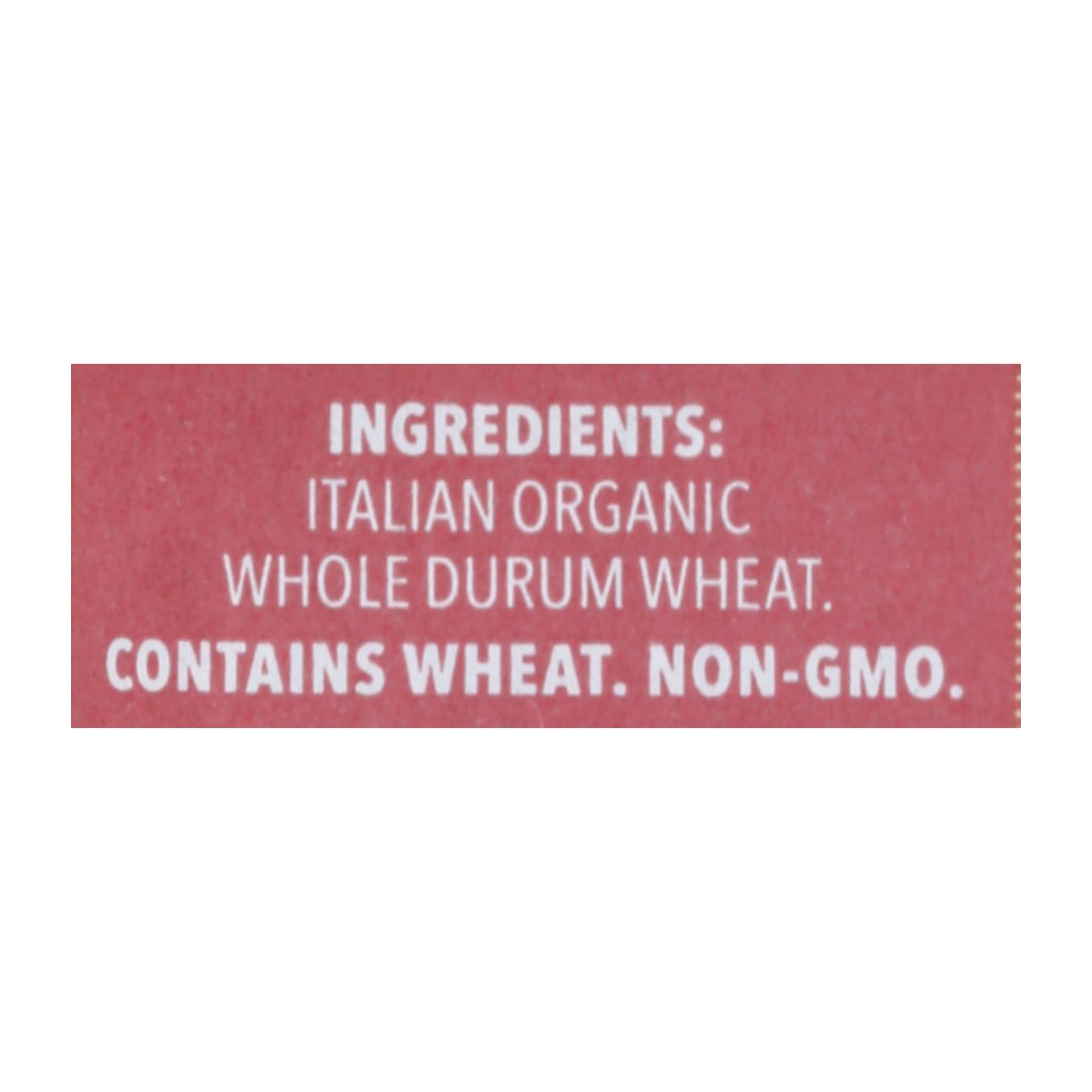 Delallo - Organic Whole Wheat Capellini Pasta - Case of 16 - 1 lb.