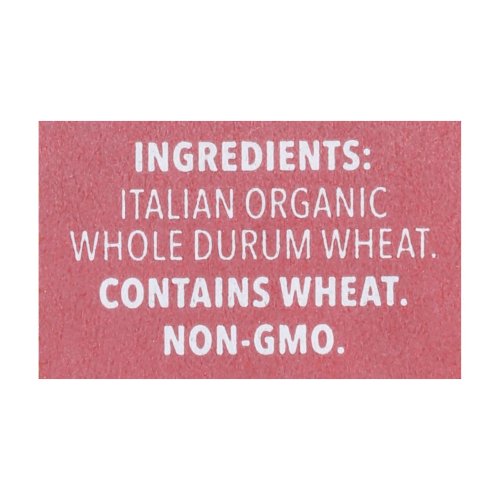 Delallo - Pasta Organic Orzo Whole Wheat Number 65 - Case of 12-16 Ounces