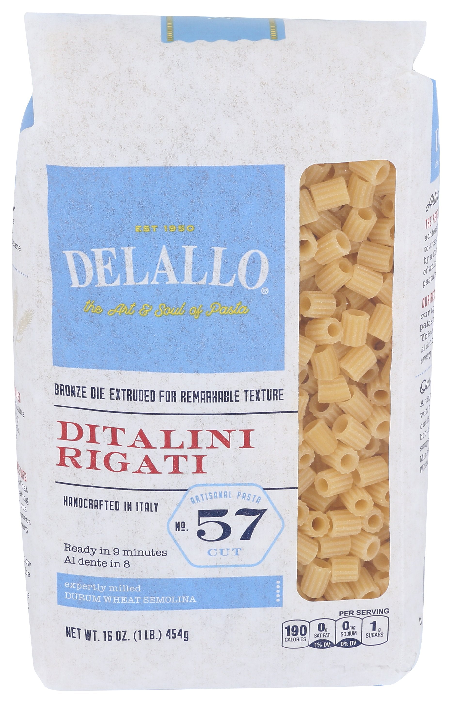 DELALLO DITALINI RIGATI #57 - Case of 12