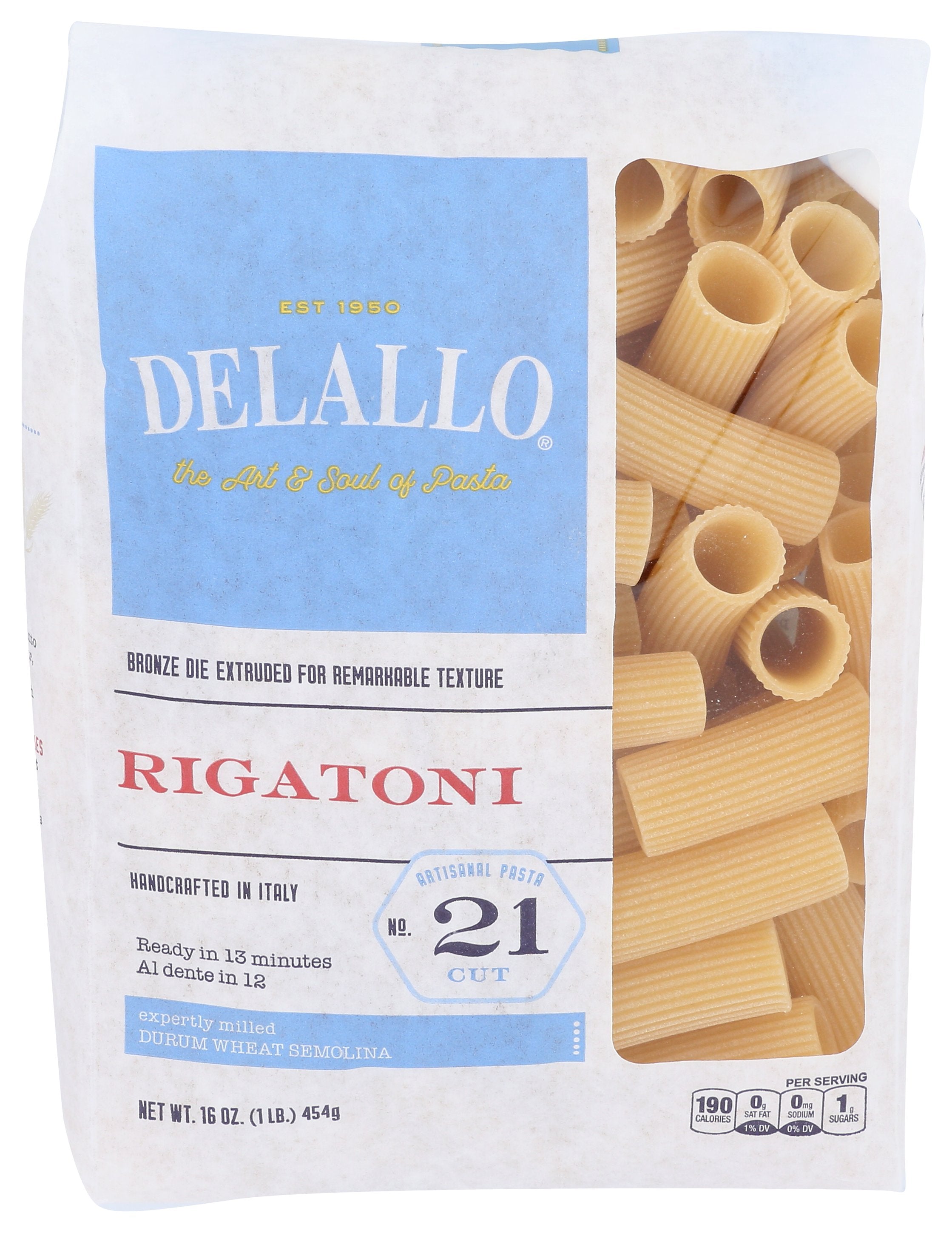 DELALLO RIGATONI #21 - Case of 8