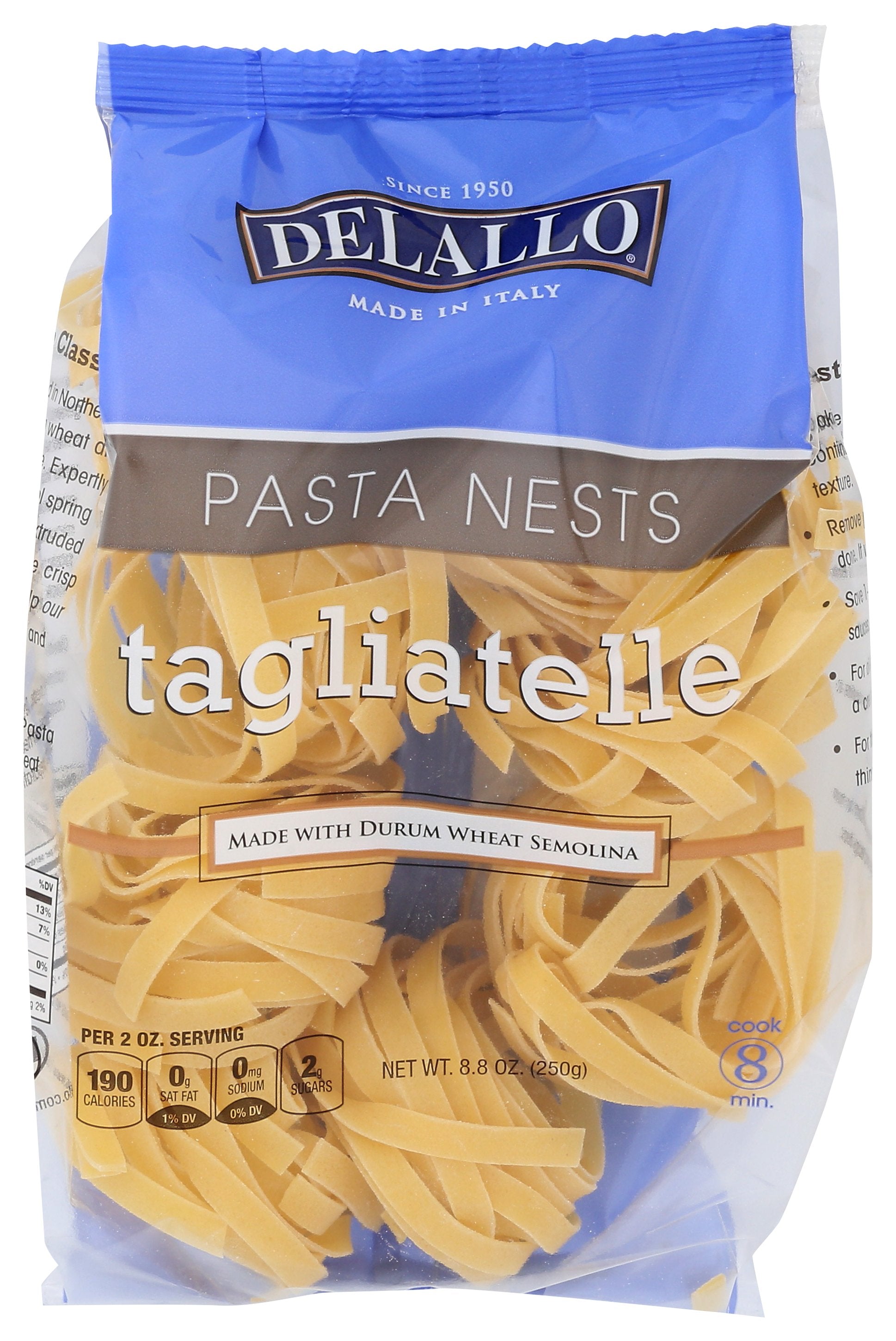 DELALLO PASTA TAGLIATELLE NEST - Case of 12