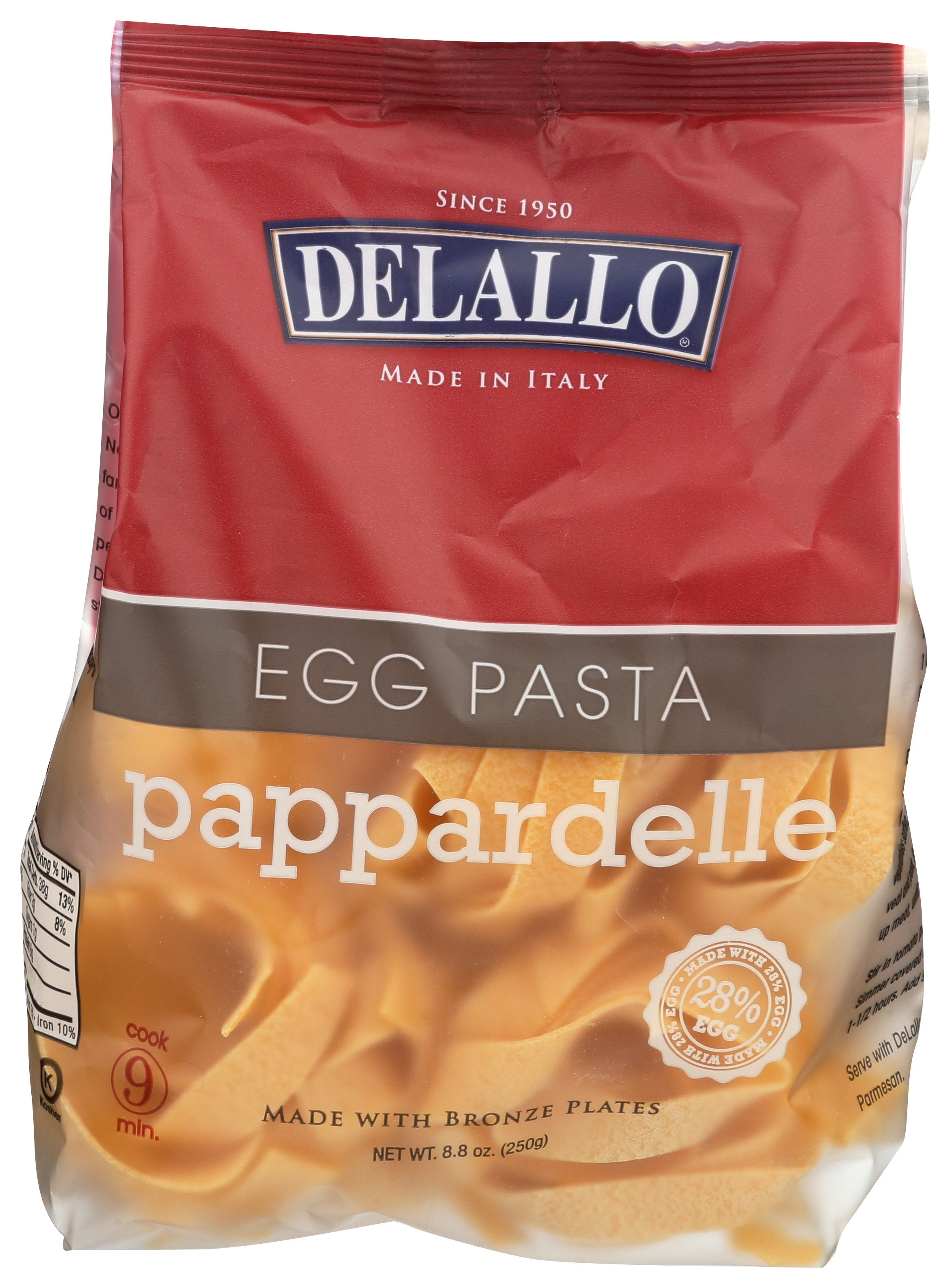 DELALLO PASTA EGG PAPPARDELLE - Case of 12