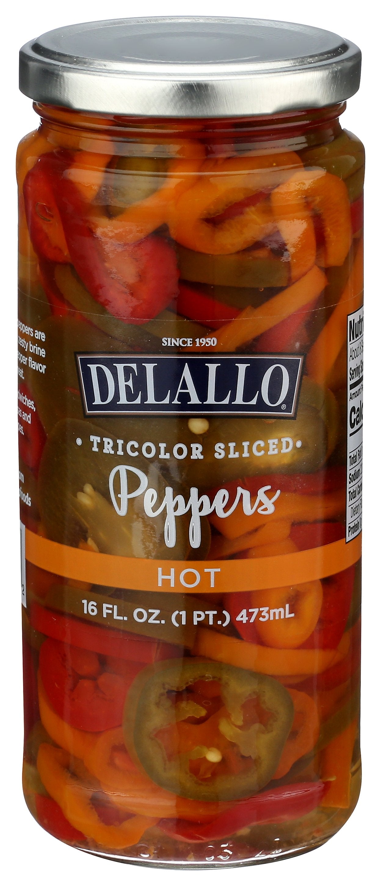 DELALLO PEPPERS HOT TRICOLOR - Case of 6