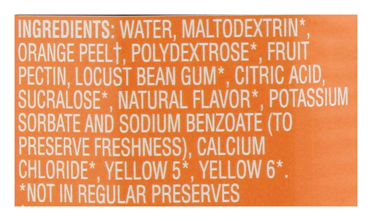 POLANER MARMALADE SF ORANGE - Case of 12