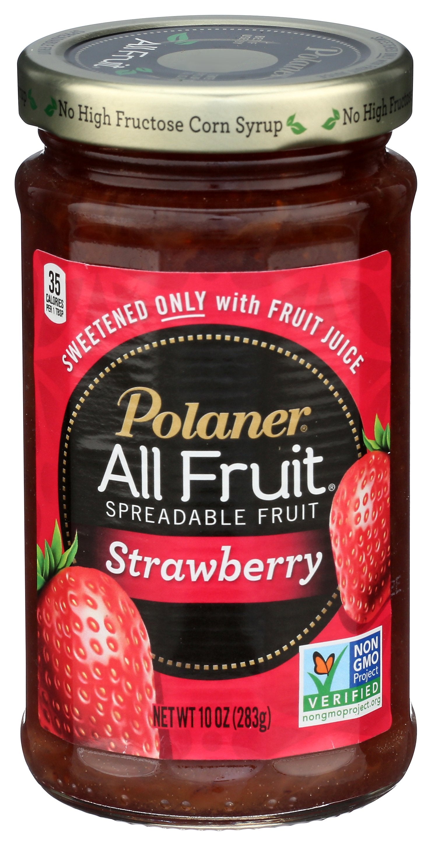 POLANER FRUIT SPRD STRWBRY - Case of 12 [POLANER ALL FRUIT STRAWBERRY SPREADABLE - 10 OZ]