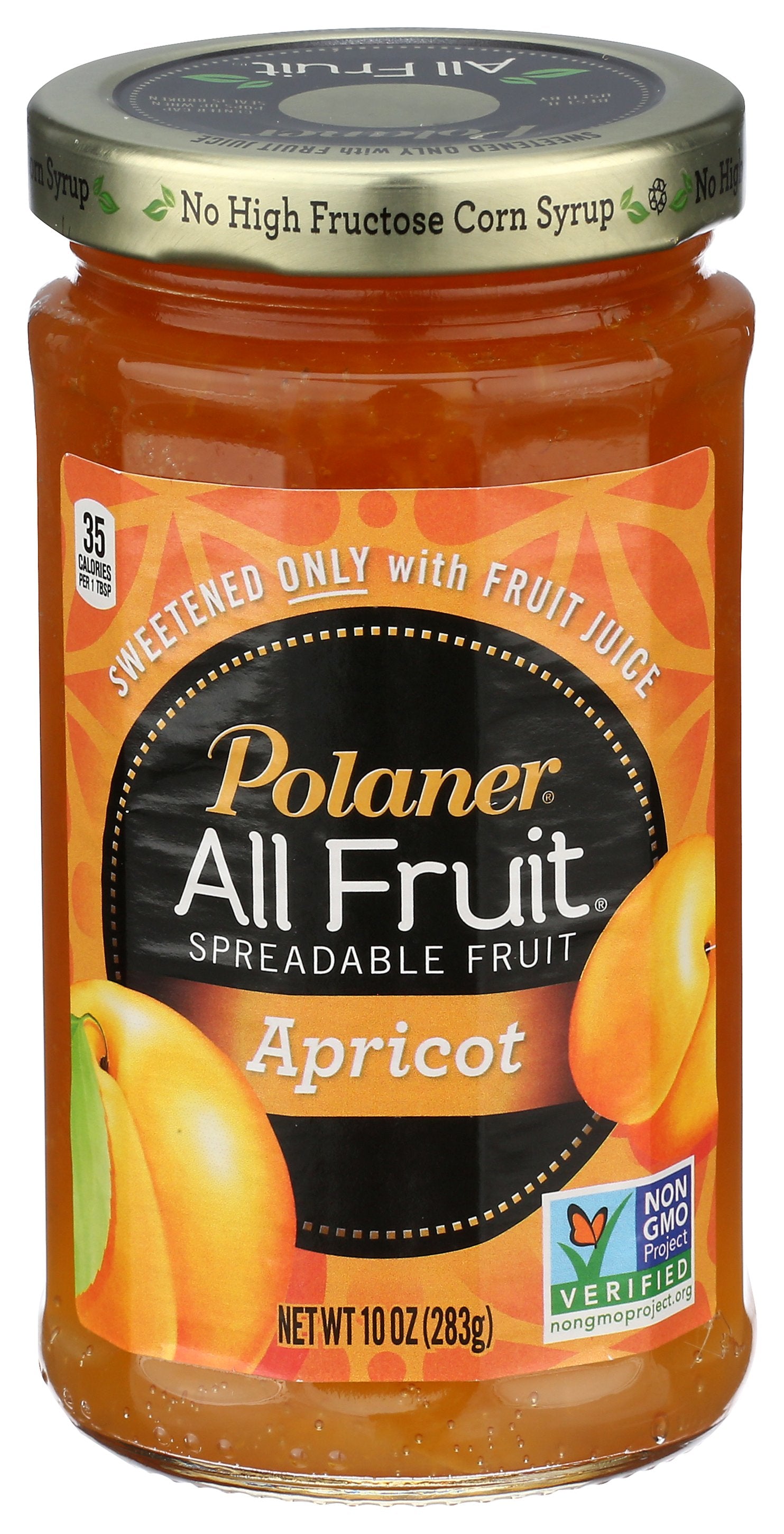 POLANER FRUIT SPRD APRICOT - Case of 12