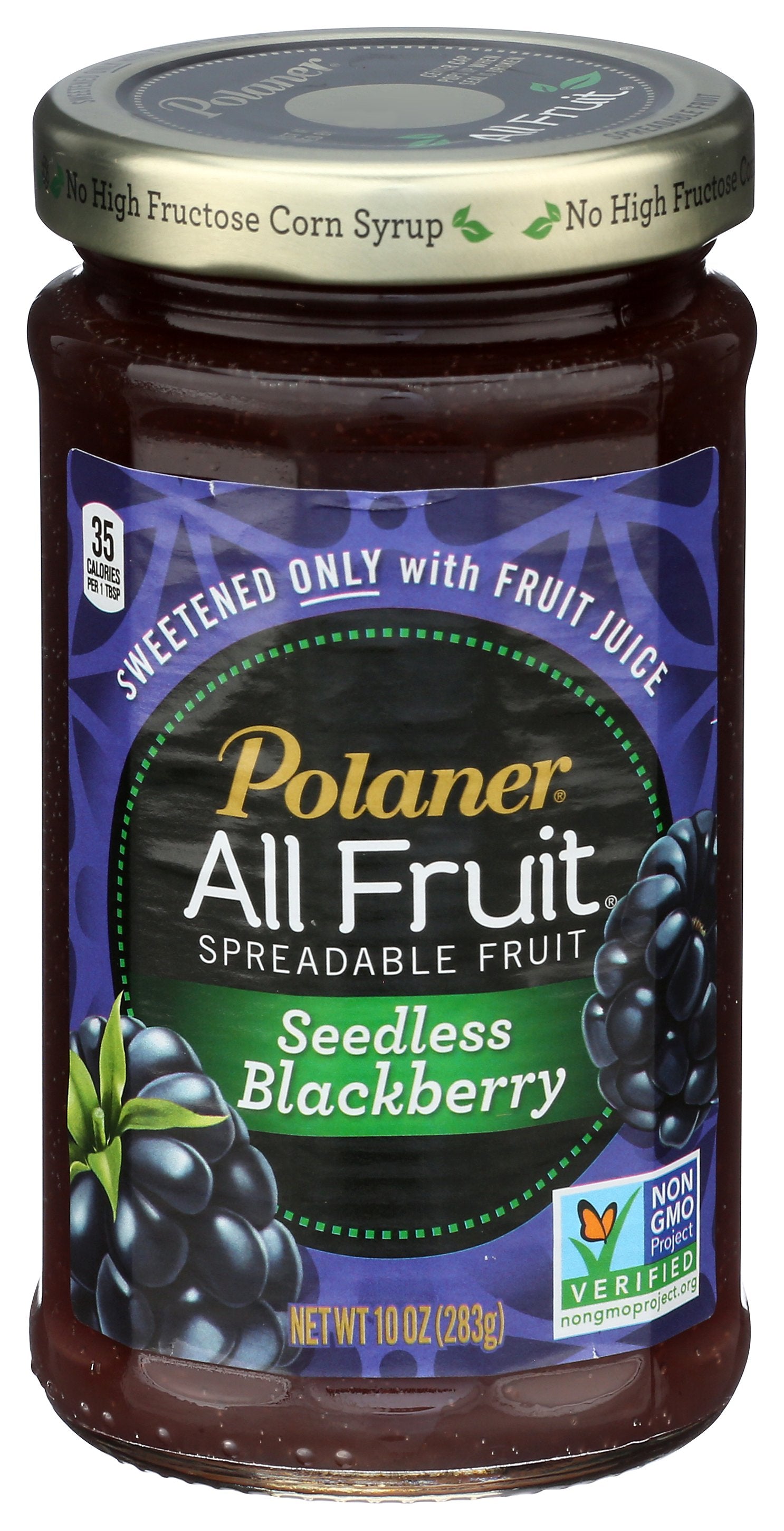 POLANER FRUIT SPRD SDLS BLKBRY - Case of 12