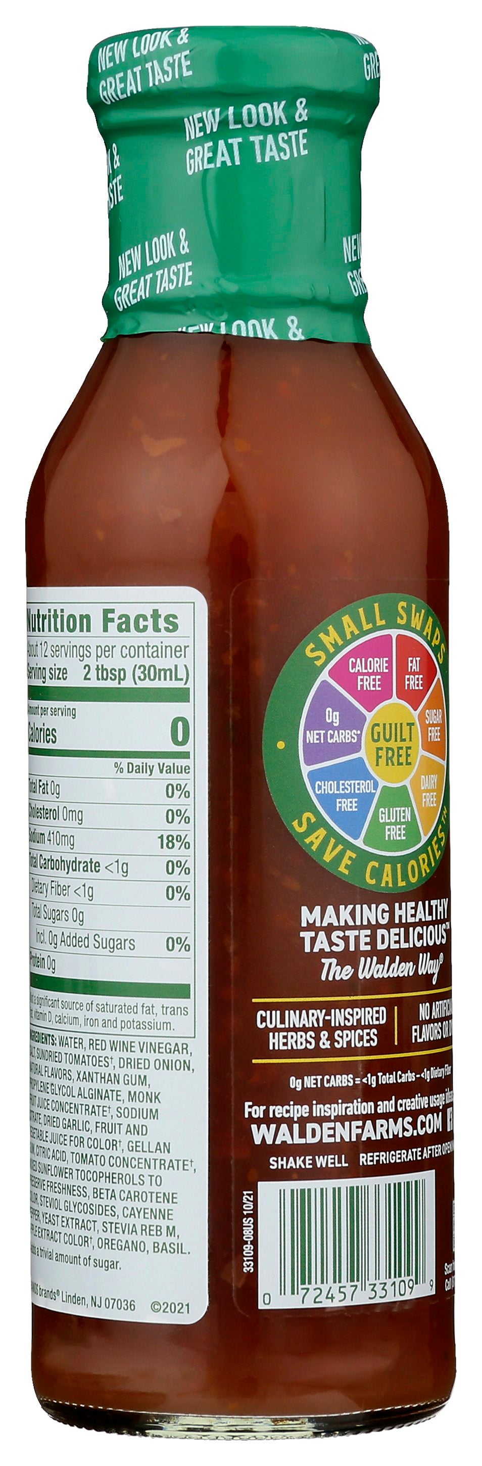 WALDEN FARMS DRSSNG CF ITAL SUNDRD TMO - Case of 6